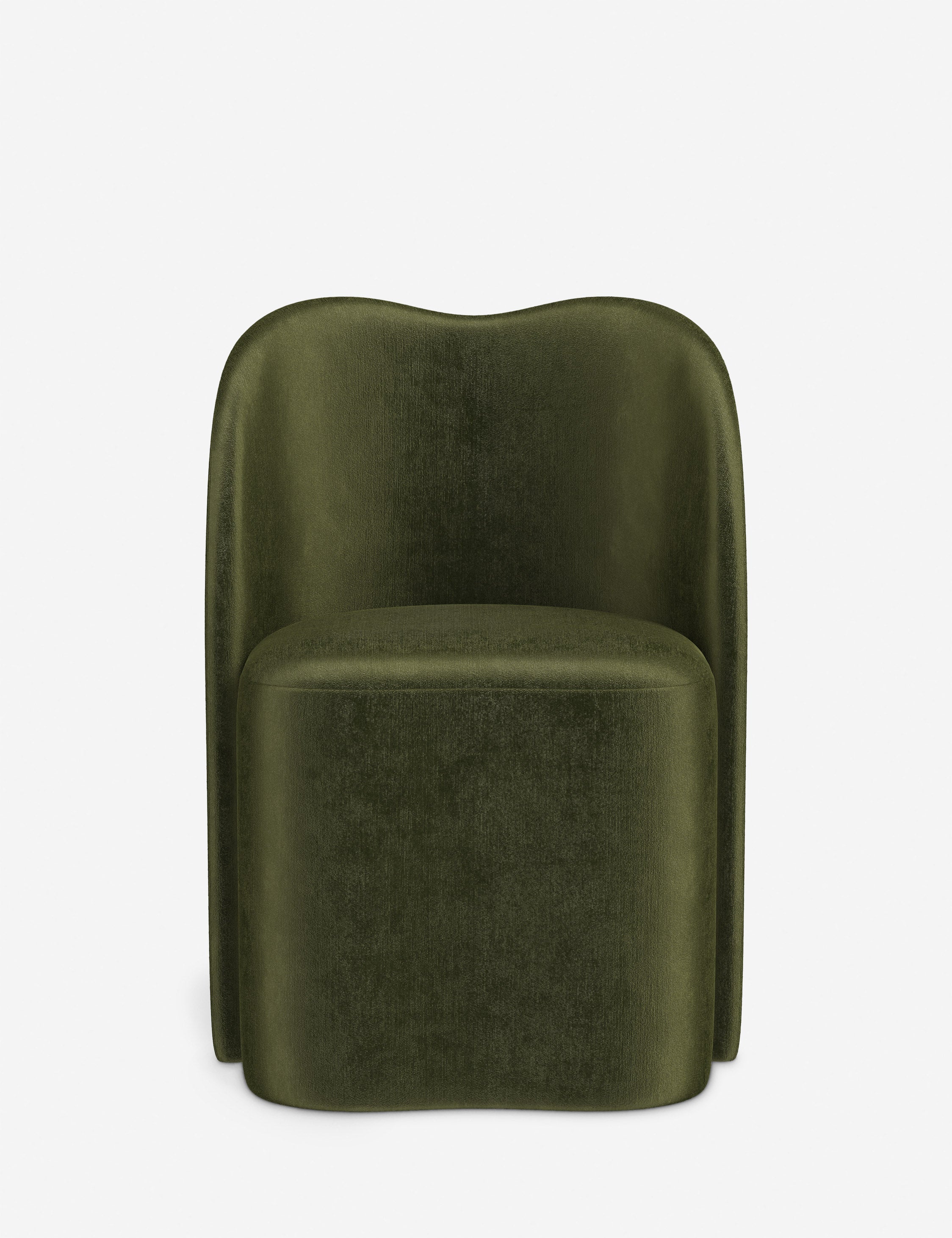Bela Dining Chair | Upholstered, Kidney Bean Shape