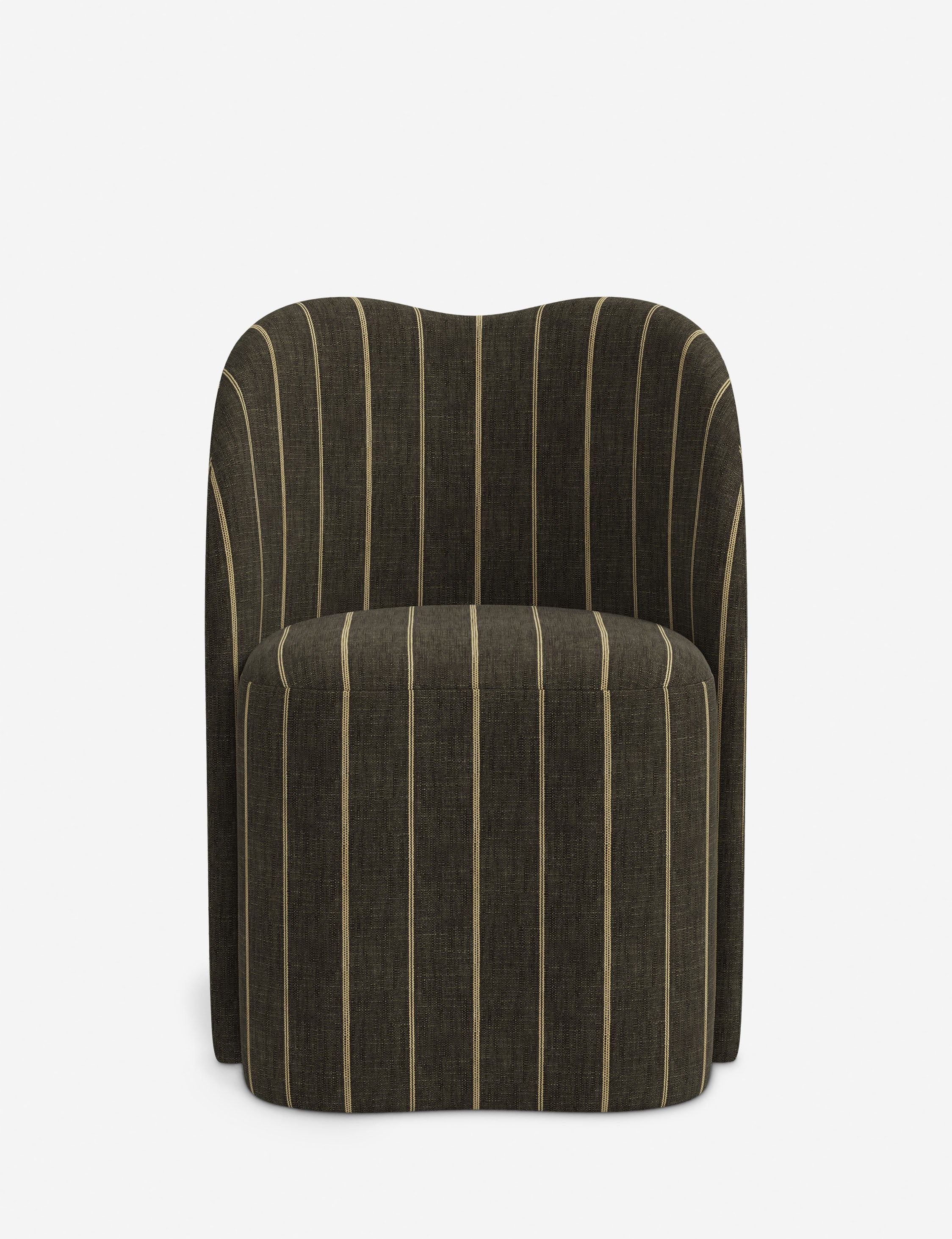Bela Dining Chair | Upholstered, Kidney Bean Shape