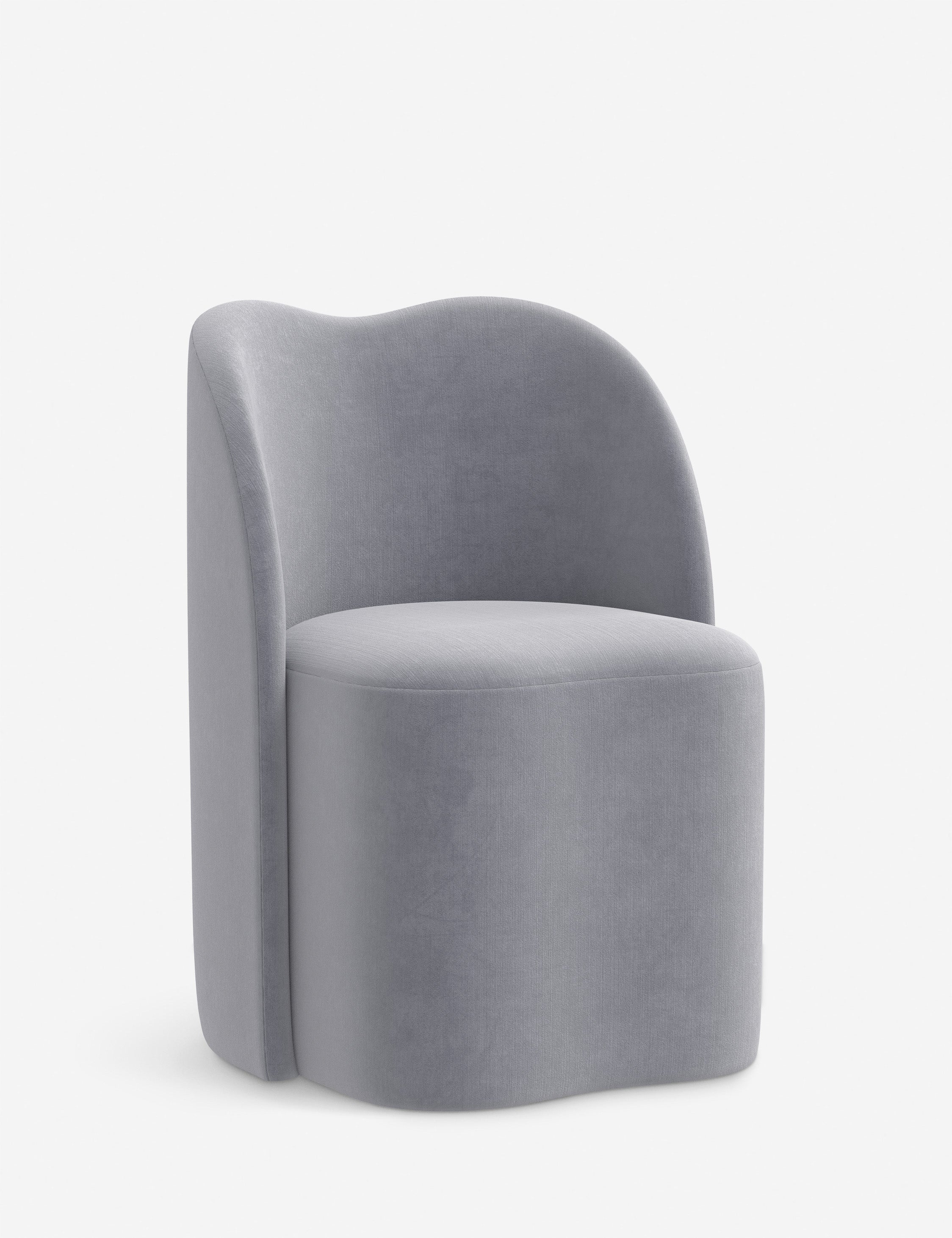 Bela Dining Chair | Upholstered, Kidney Bean Shape