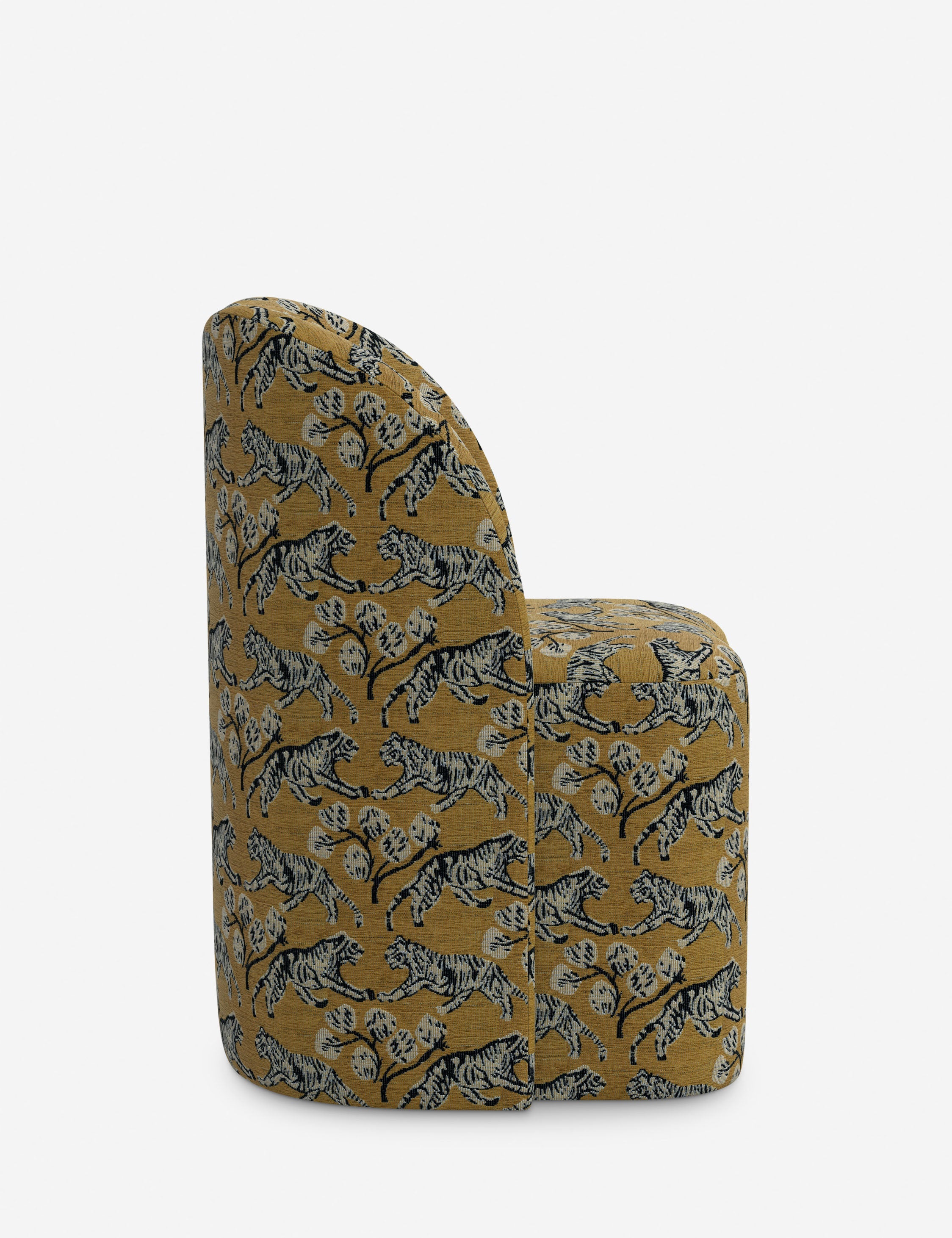 Bela Dining Chair | Upholstered, Kidney Bean Shape
