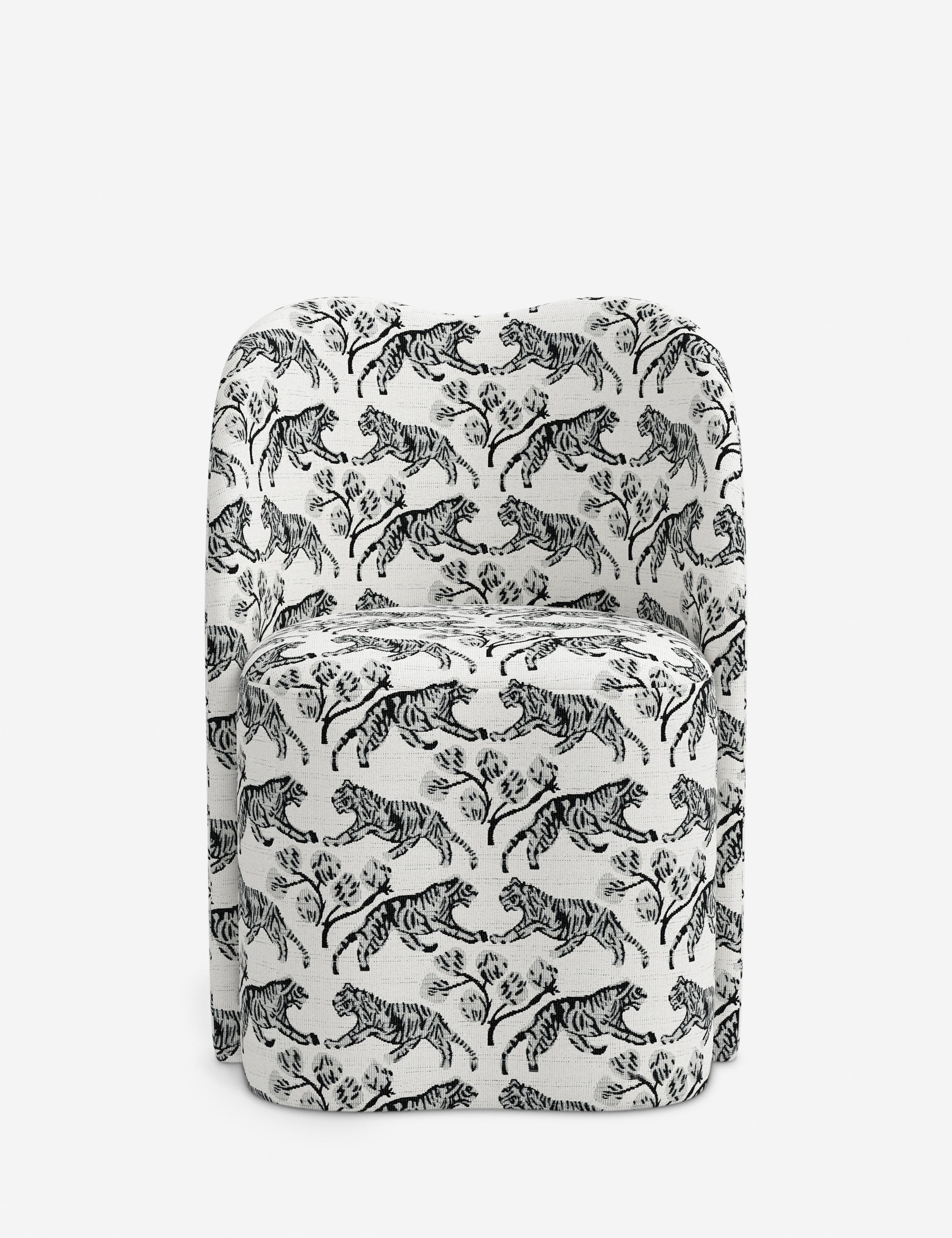 Bela Dining Chair | Upholstered, Kidney Bean Shape