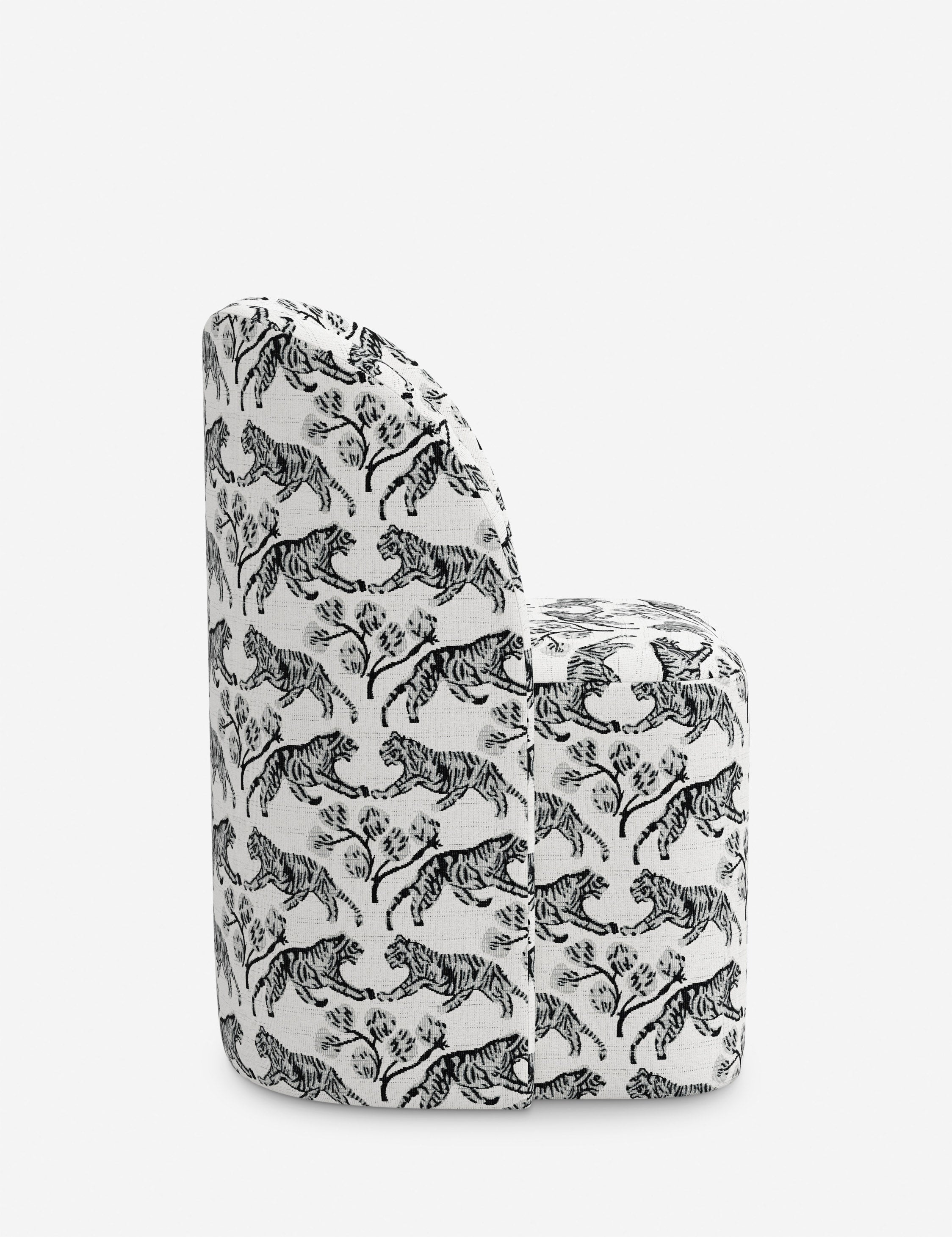 Bela Dining Chair | Upholstered, Kidney Bean Shape
