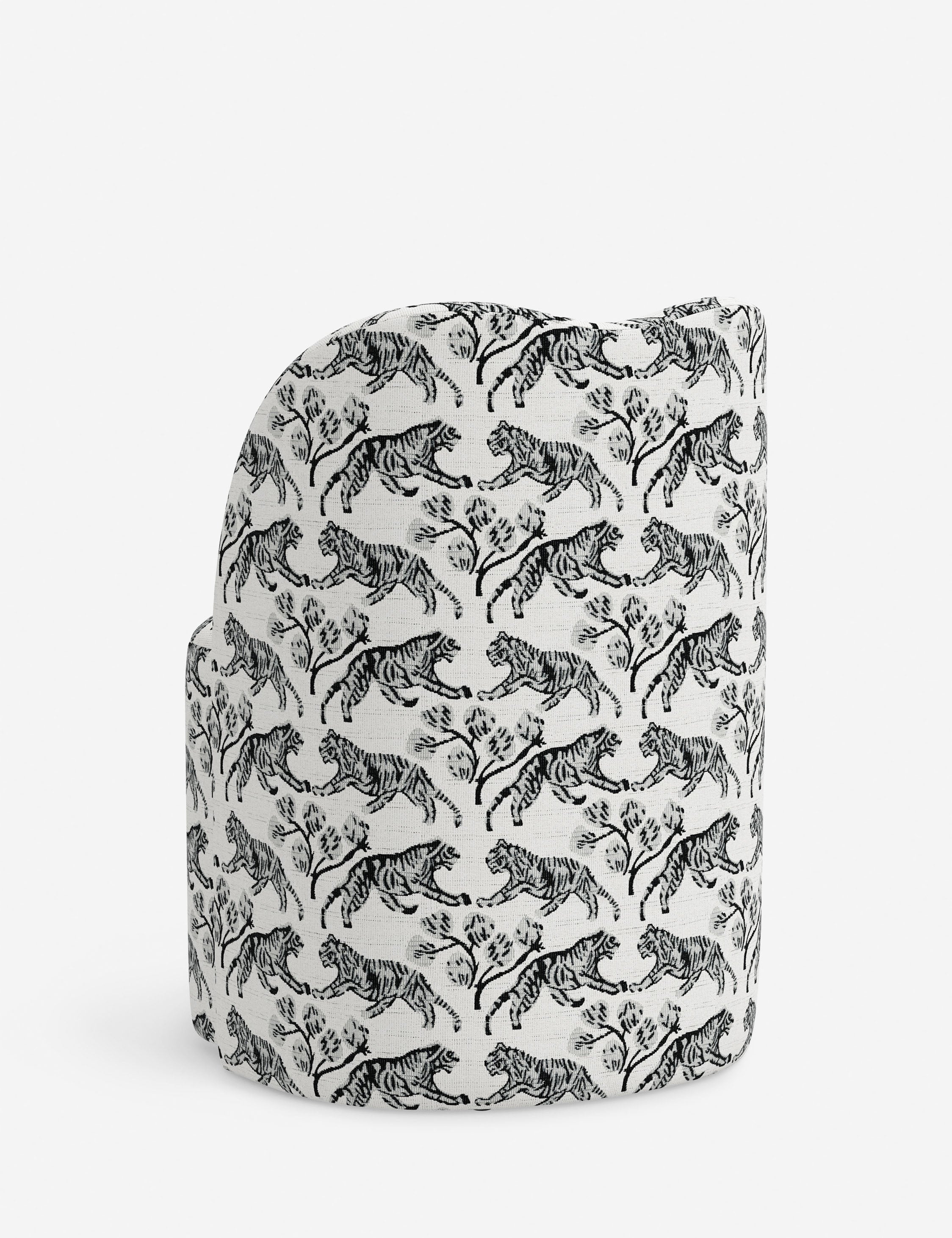 Bela Dining Chair | Upholstered, Kidney Bean Shape