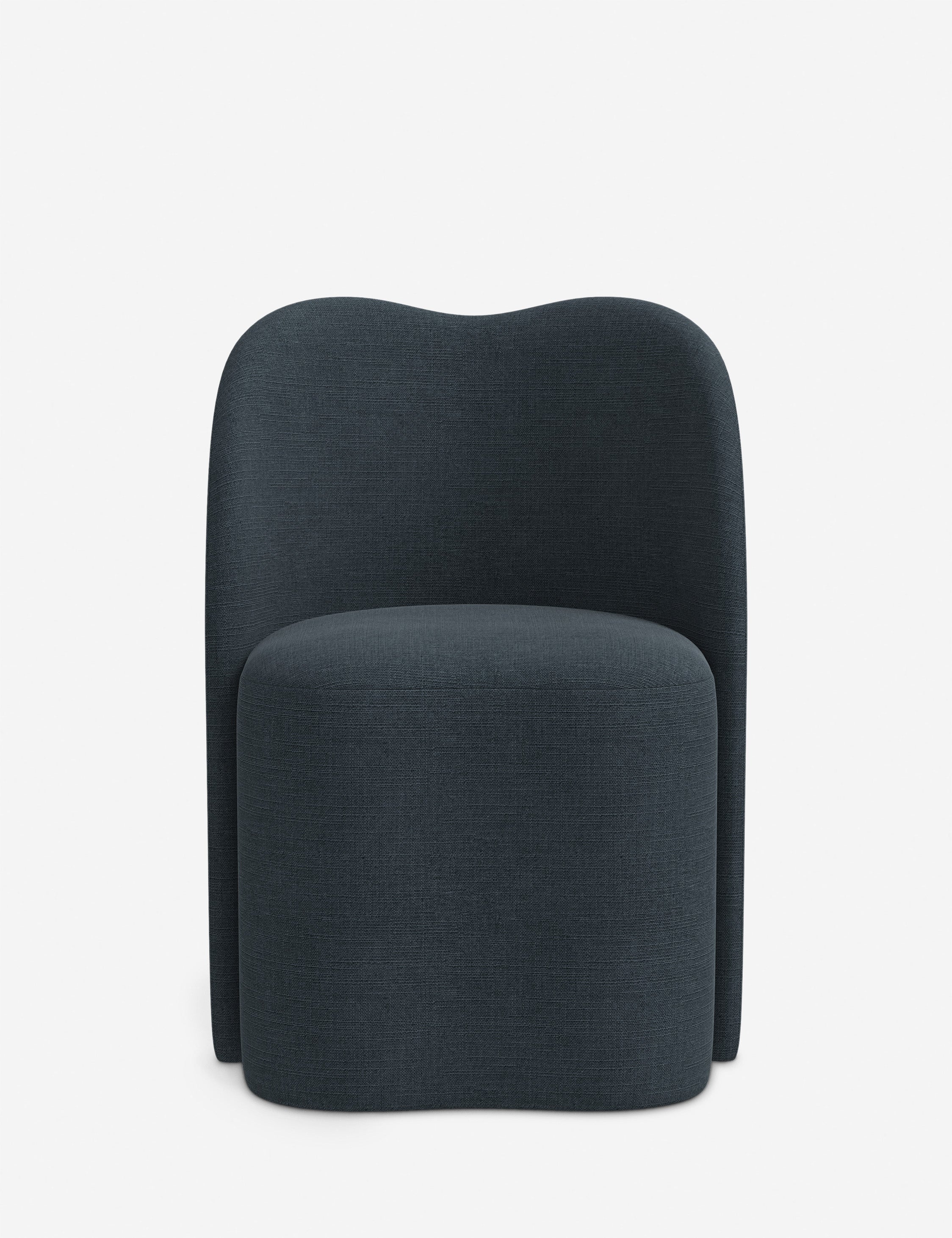 Bela Dining Chair | Upholstered, Kidney Bean Shape