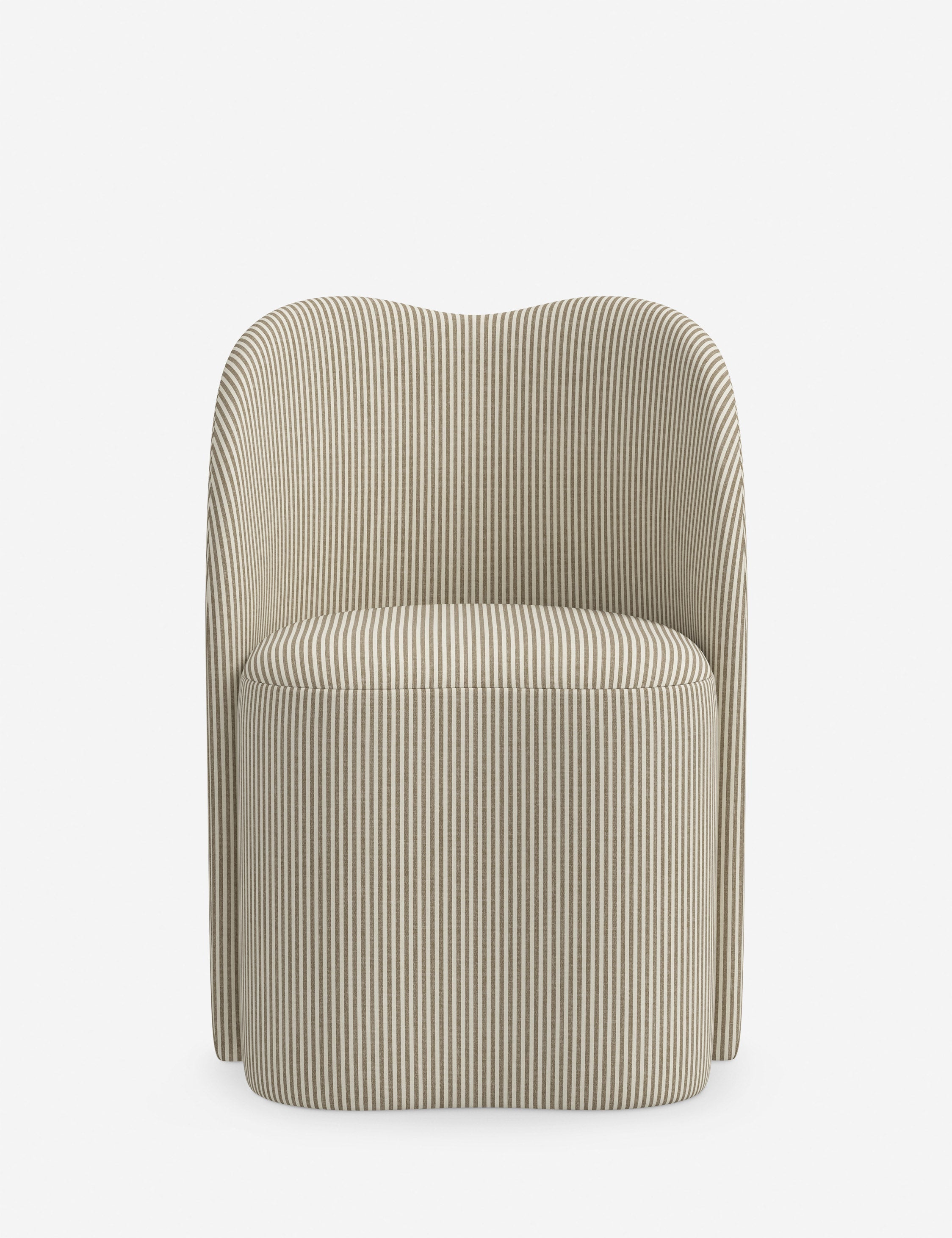 Bela Dining Chair | Upholstered, Kidney Bean Shape