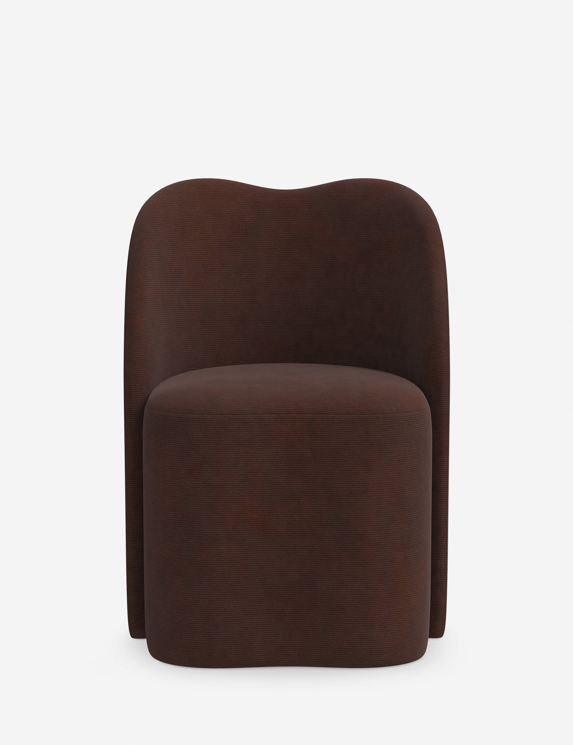 Bela Dining Chair | Upholstered, Kidney Bean Shape