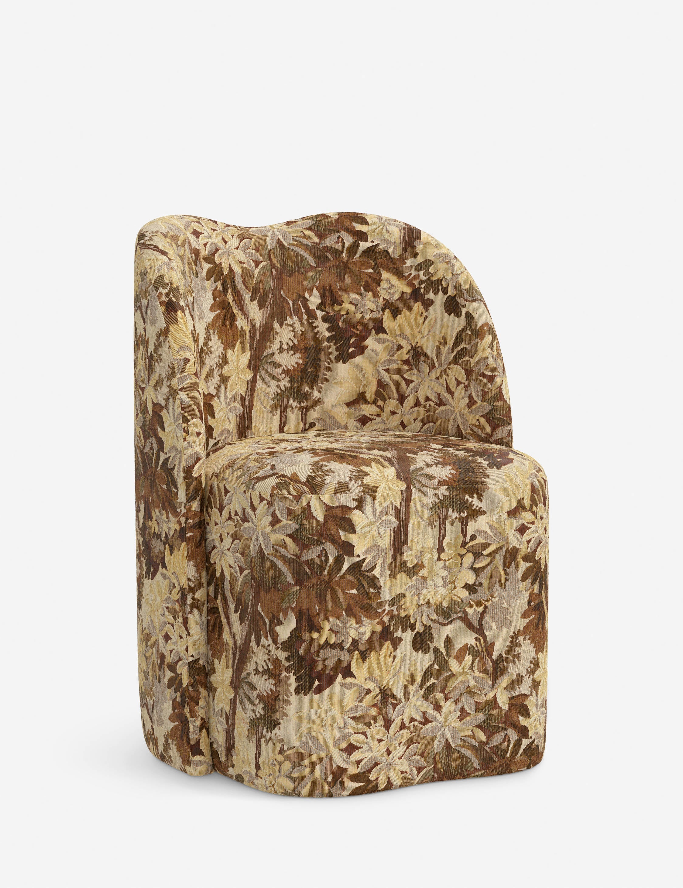 Bela Dining Chair | Upholstered, Kidney Bean Shape