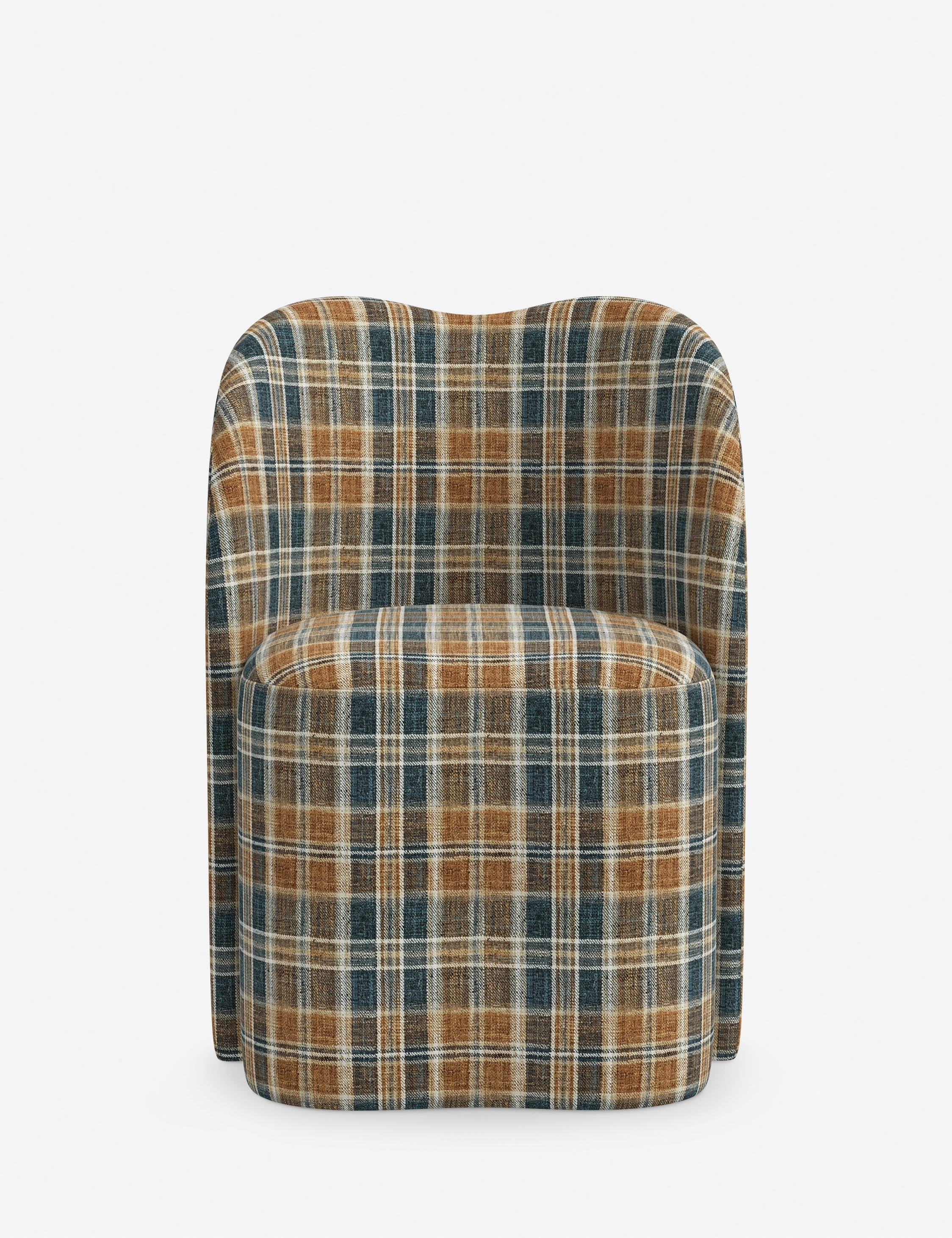 Bela Dining Chair | Upholstered, Kidney Bean Shape