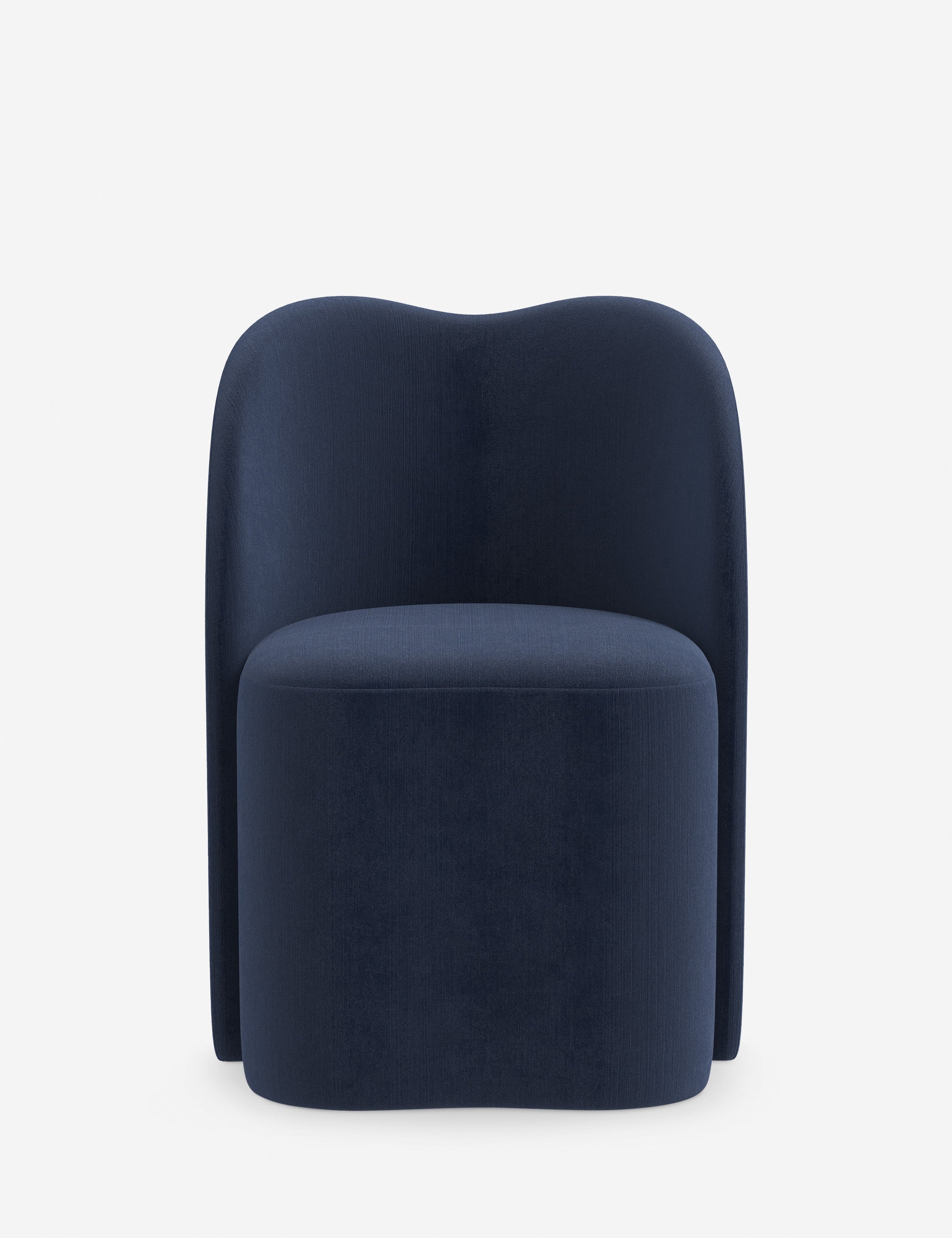 Bela Dining Chair | Upholstered, Kidney Bean Shape