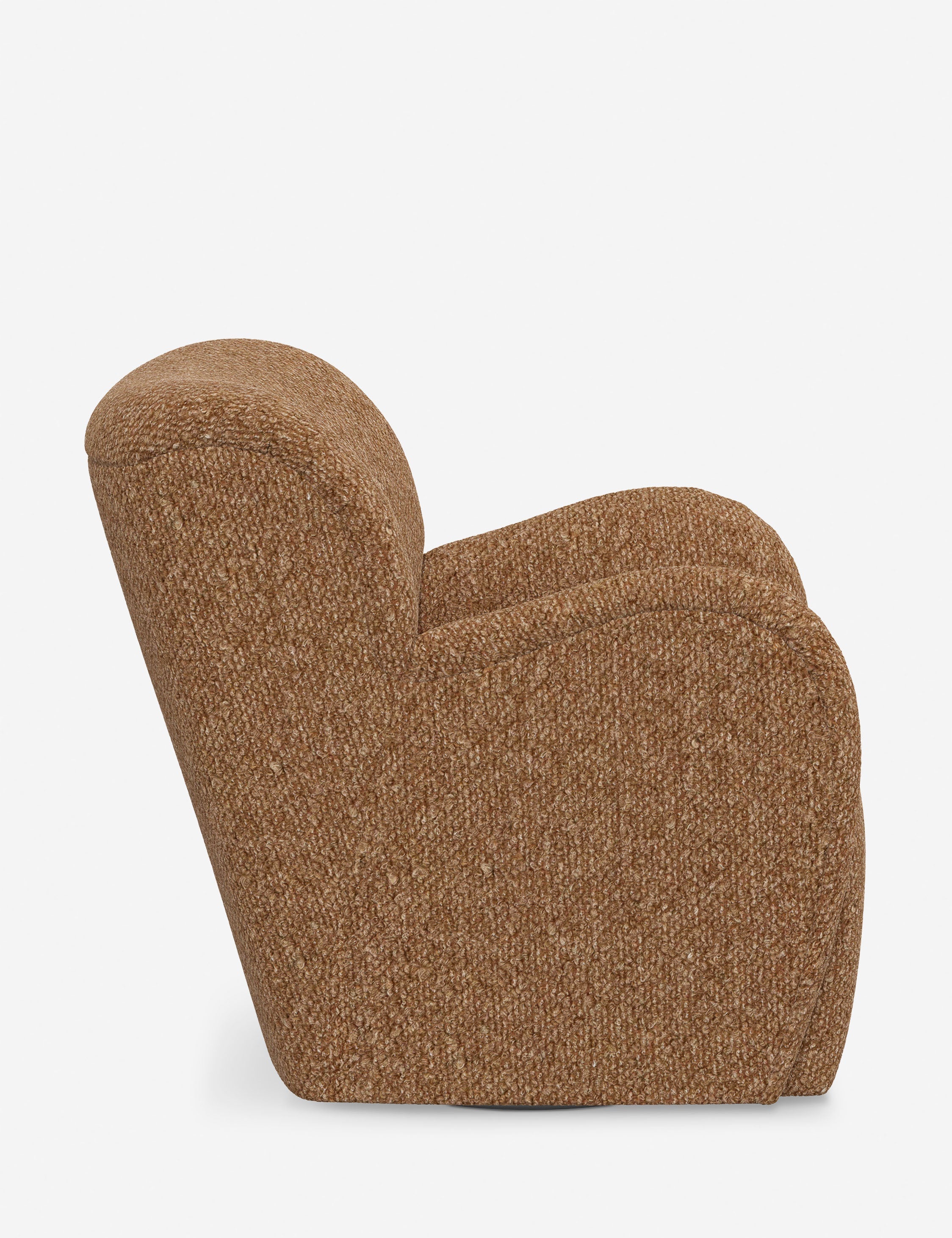 Bela Swivel Chair | Overstuffed Arms, Custom Upholstery