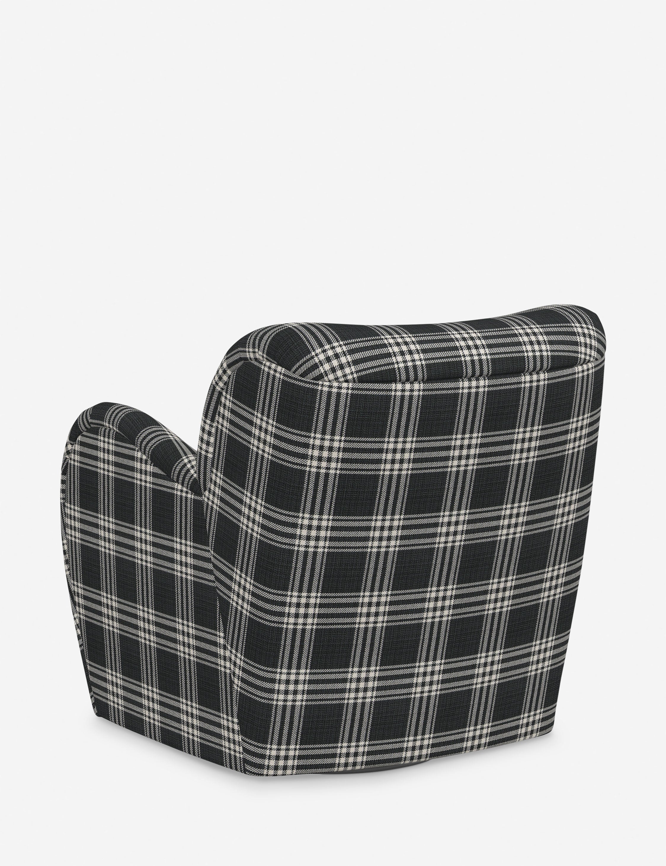 Bela Swivel Chair | Overstuffed Arms, Custom Upholstery