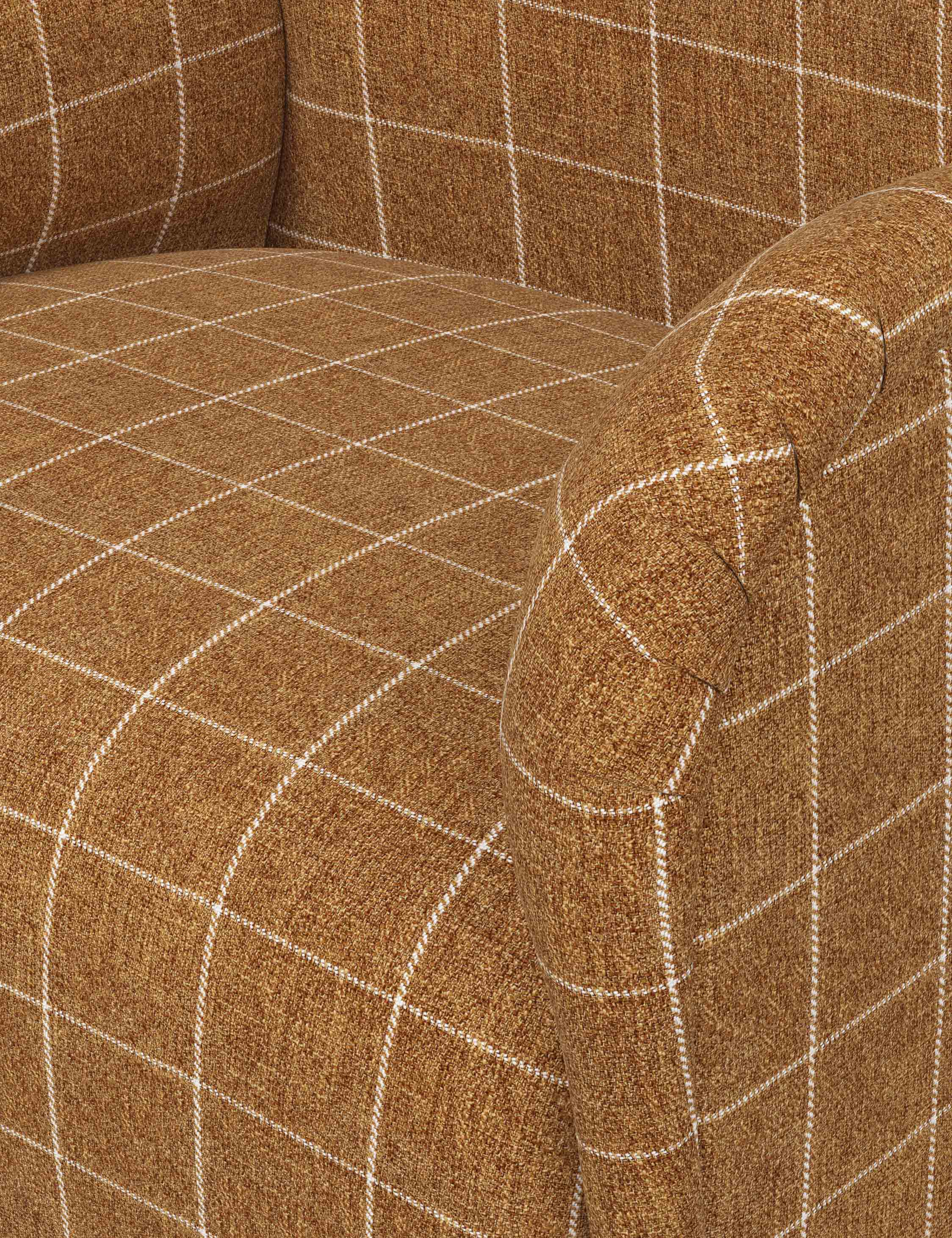 Bela Swivel Chair | Overstuffed Arms, Custom Upholstery