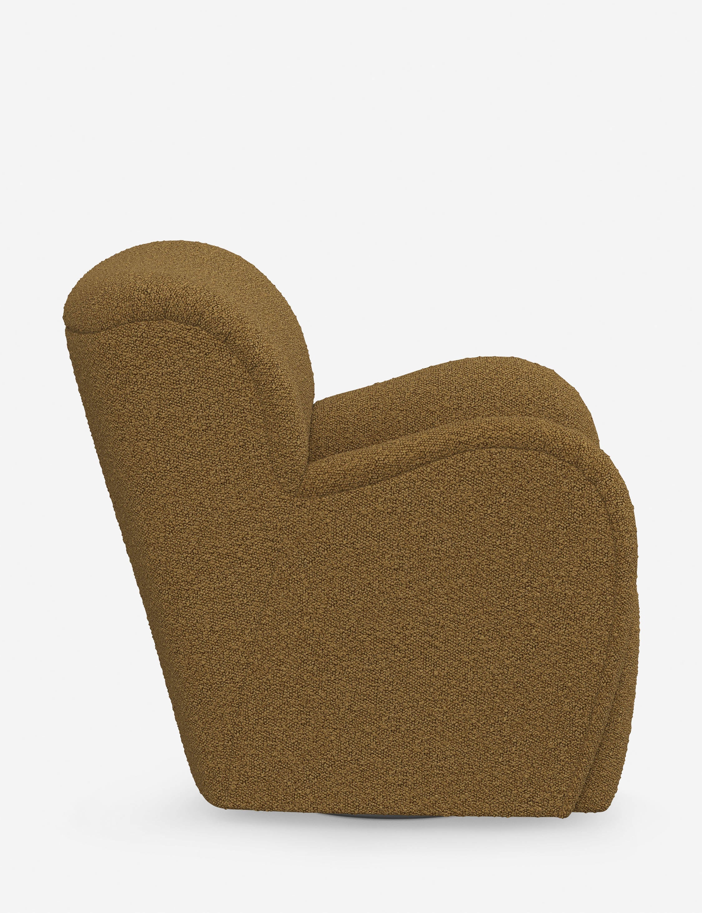 Bela Swivel Chair | Overstuffed Arms, Custom Upholstery