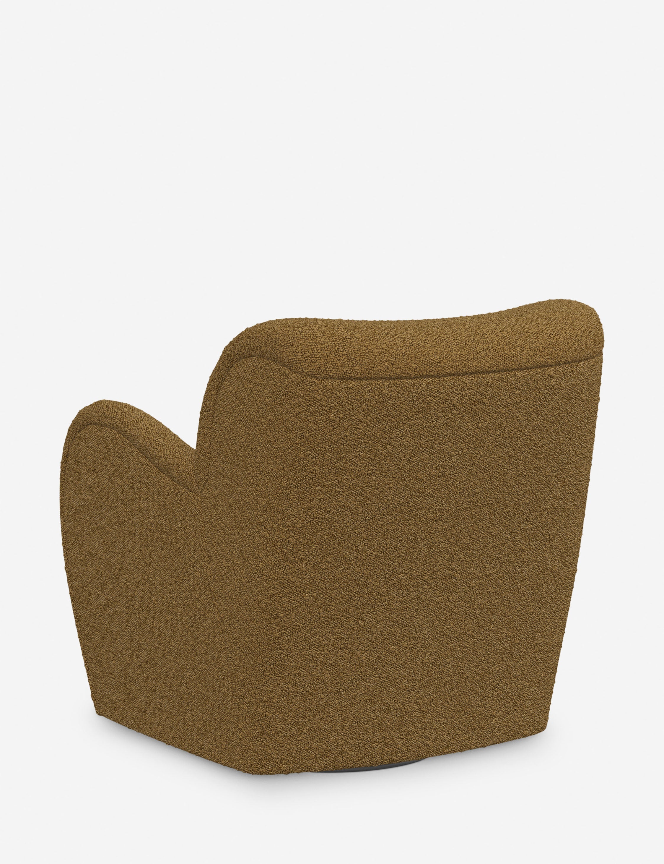 Bela Swivel Chair | Overstuffed Arms, Custom Upholstery