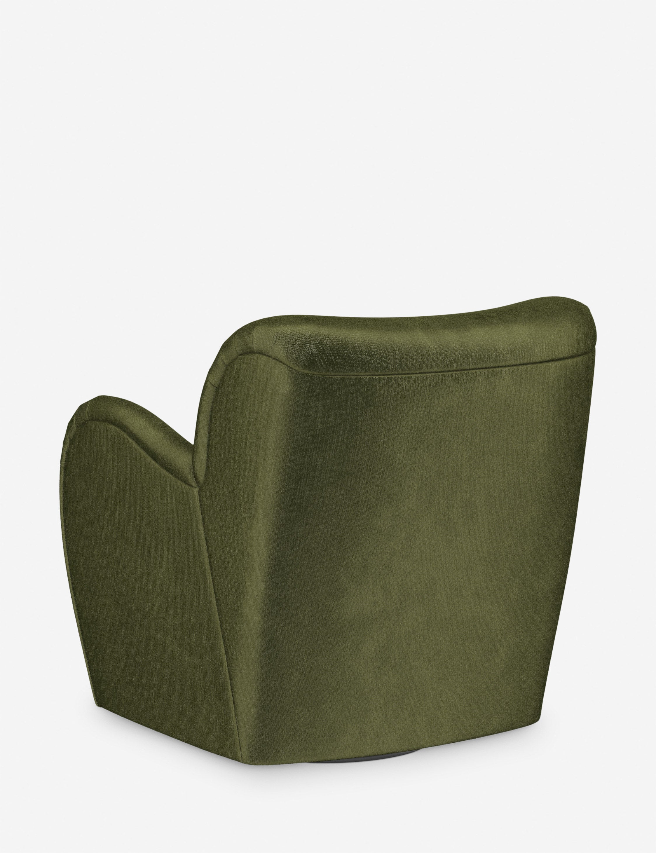 Bela Swivel Chair | Overstuffed Arms, Custom Upholstery