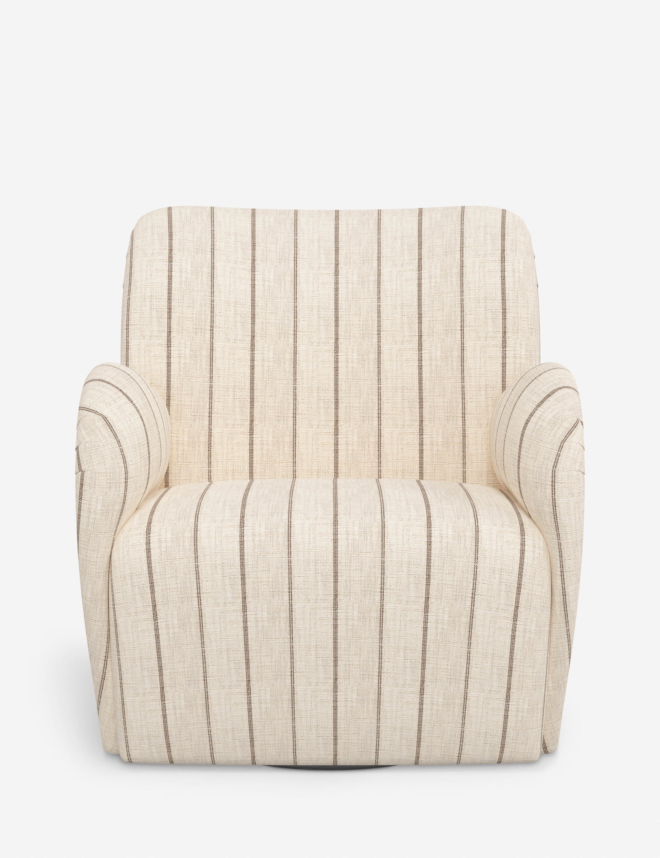 Bela Swivel Chair | Overstuffed Arms, Custom Upholstery