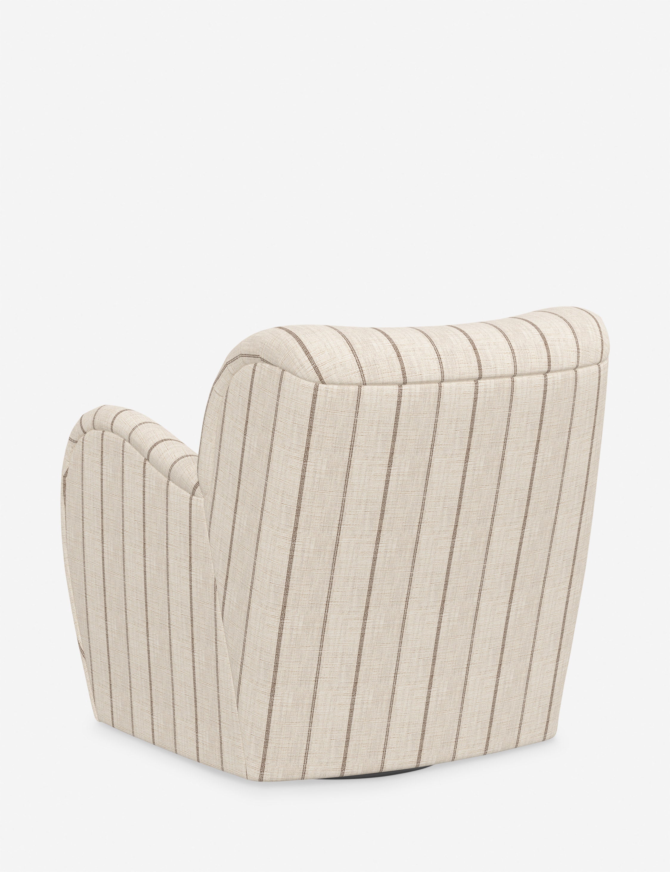 Bela Swivel Chair | Overstuffed Arms, Custom Upholstery