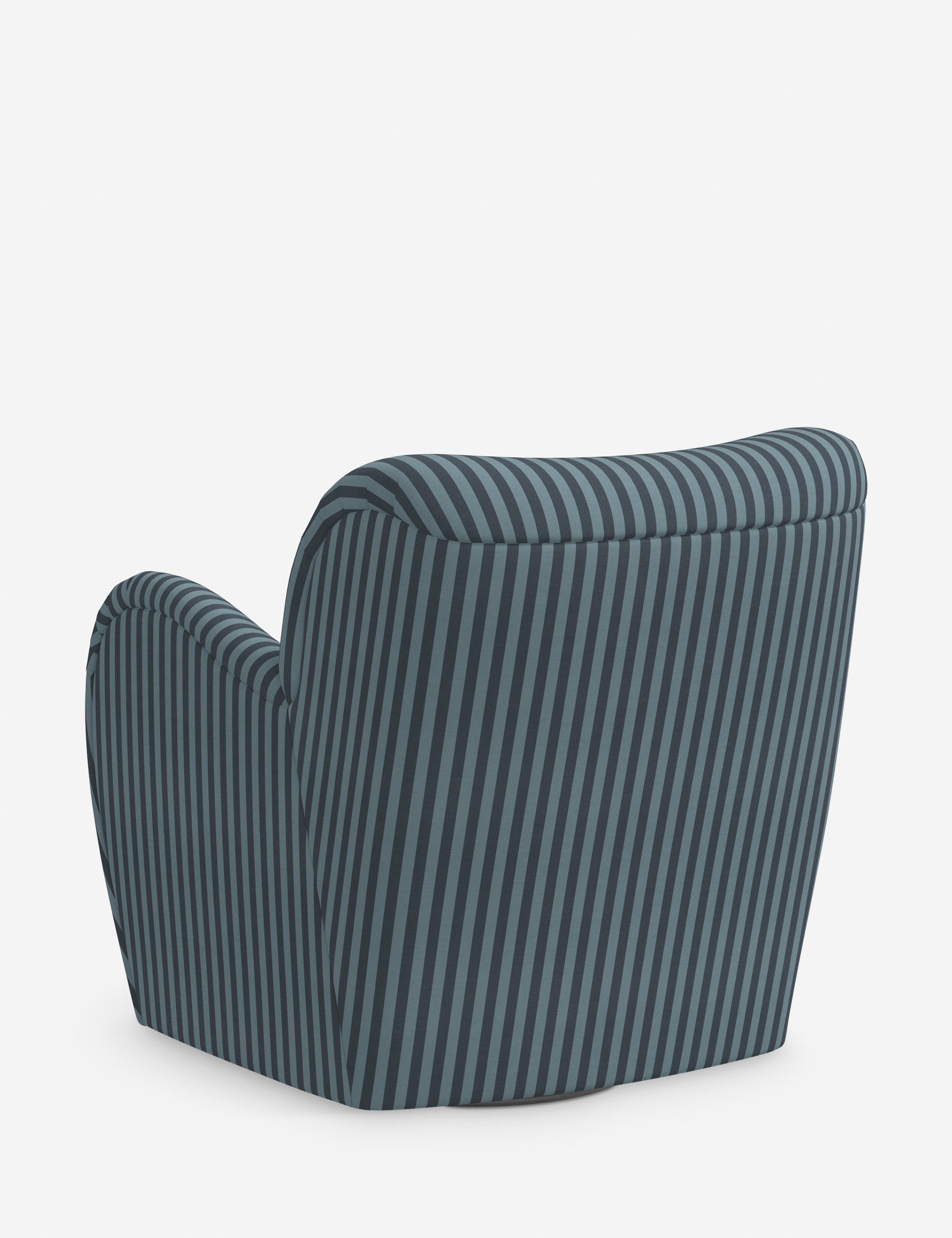 Bela Swivel Chair | Overstuffed Arms, Custom Upholstery