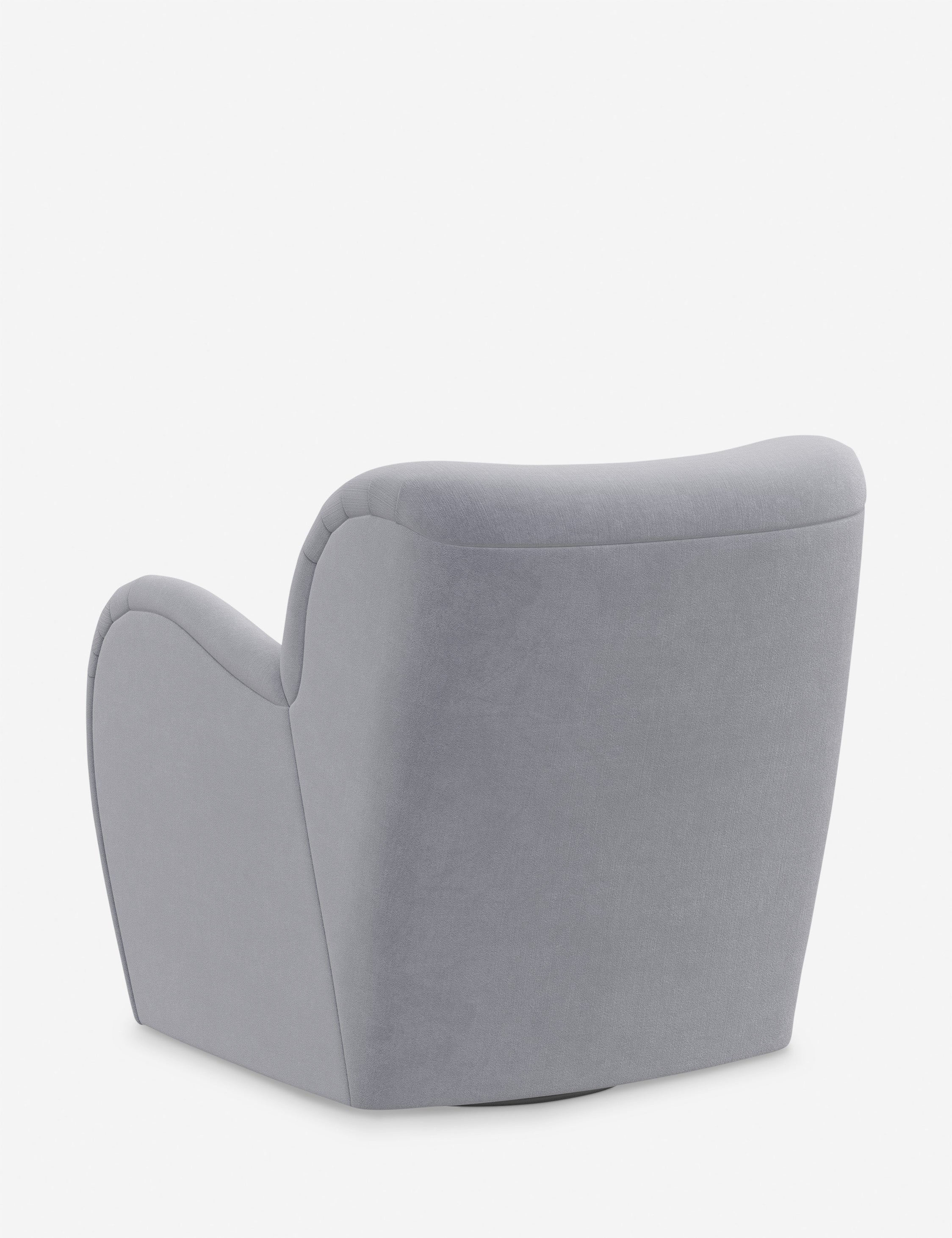 Bela Swivel Chair | Overstuffed Arms, Custom Upholstery