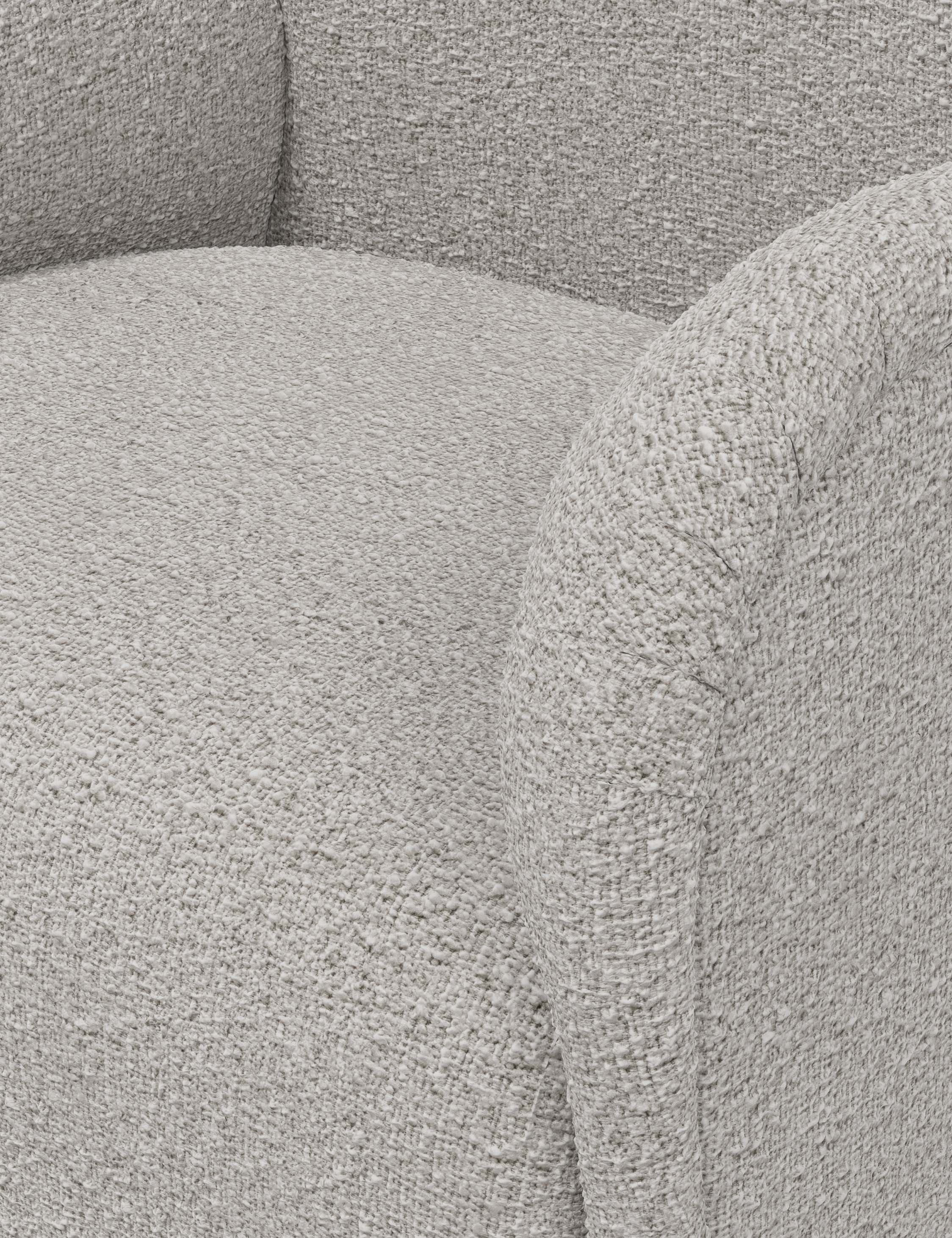 Bela Swivel Chair | Overstuffed Arms, Custom Upholstery