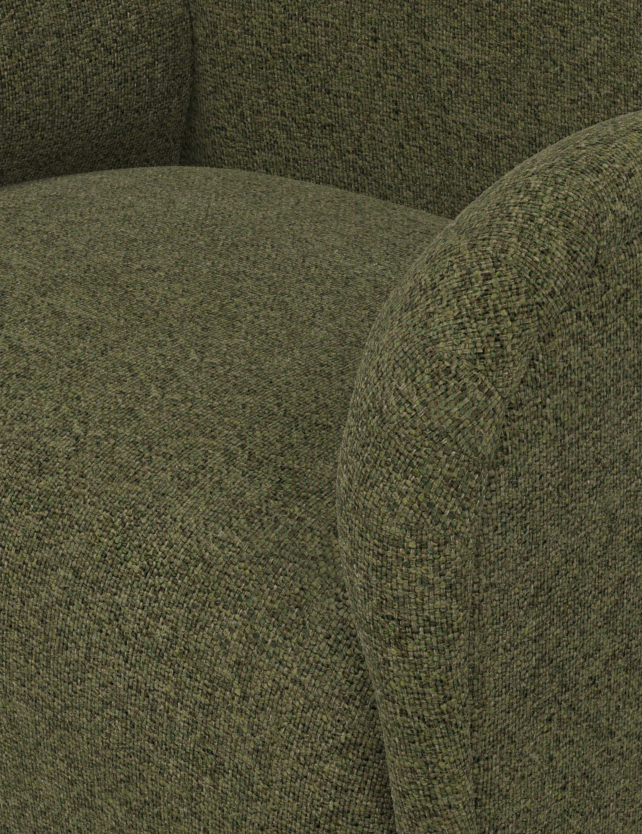 Bela Swivel Chair | Overstuffed Arms, Custom Upholstery