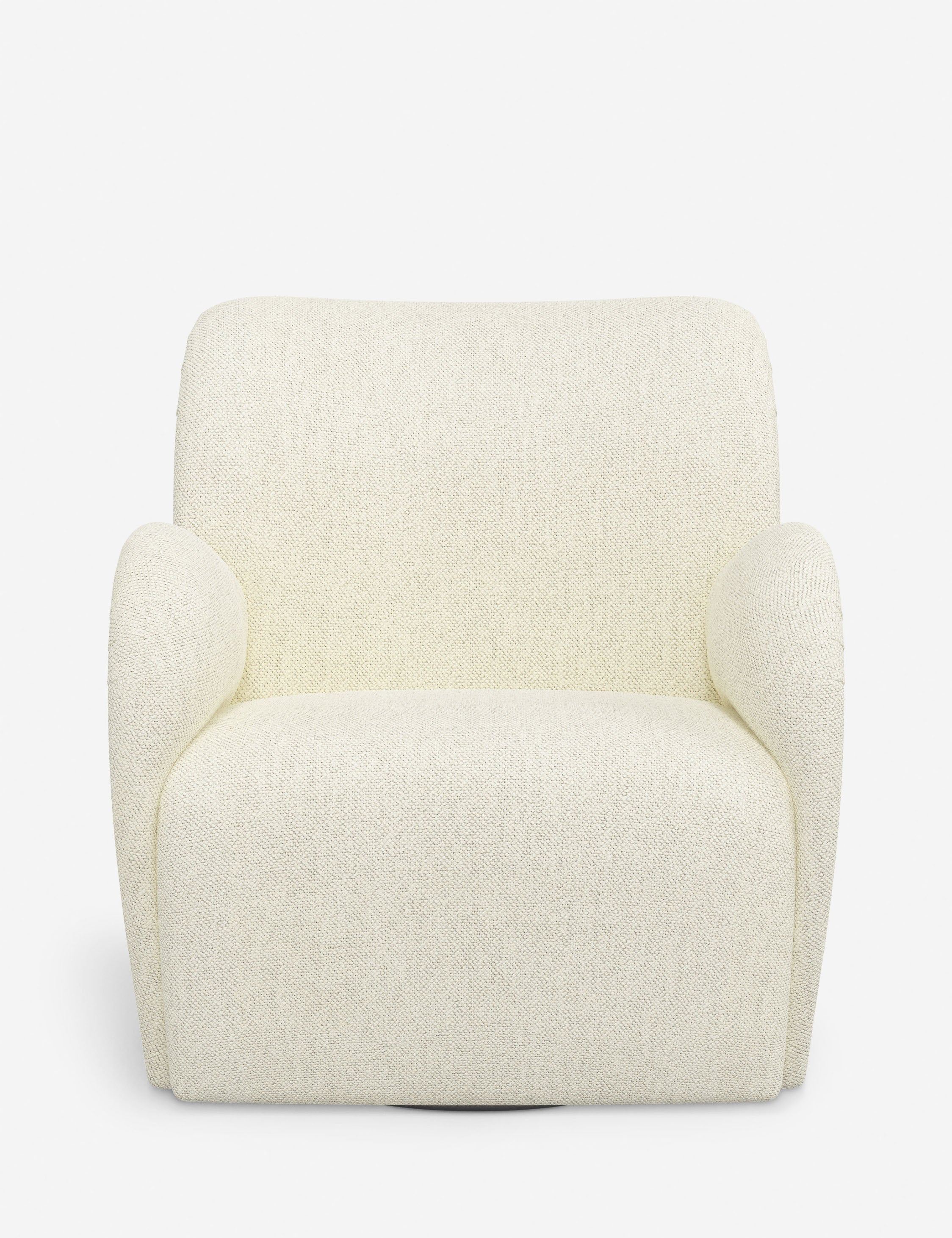 Bela Swivel Chair | Overstuffed Arms, Custom Upholstery
