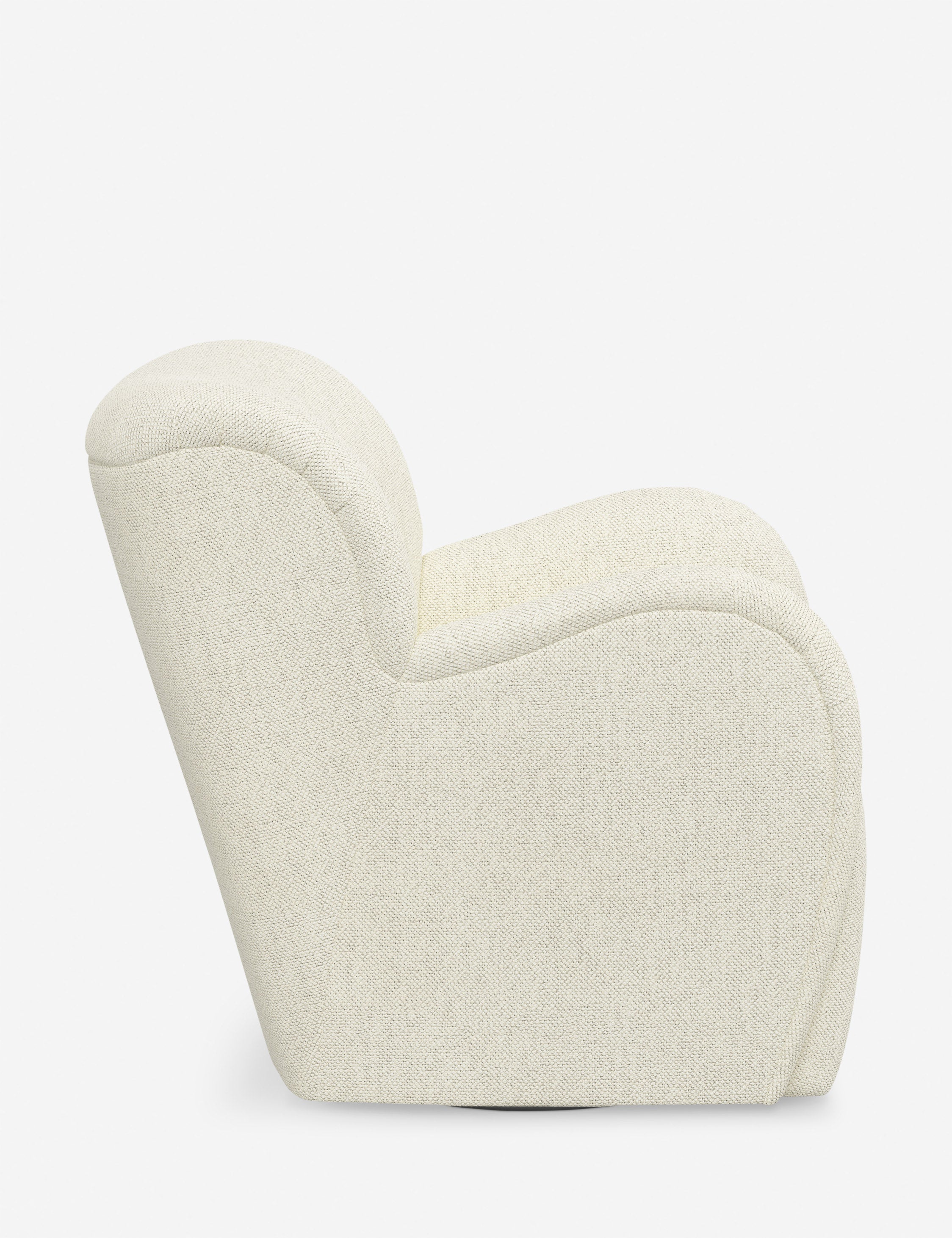 Bela Swivel Chair | Overstuffed Arms, Custom Upholstery