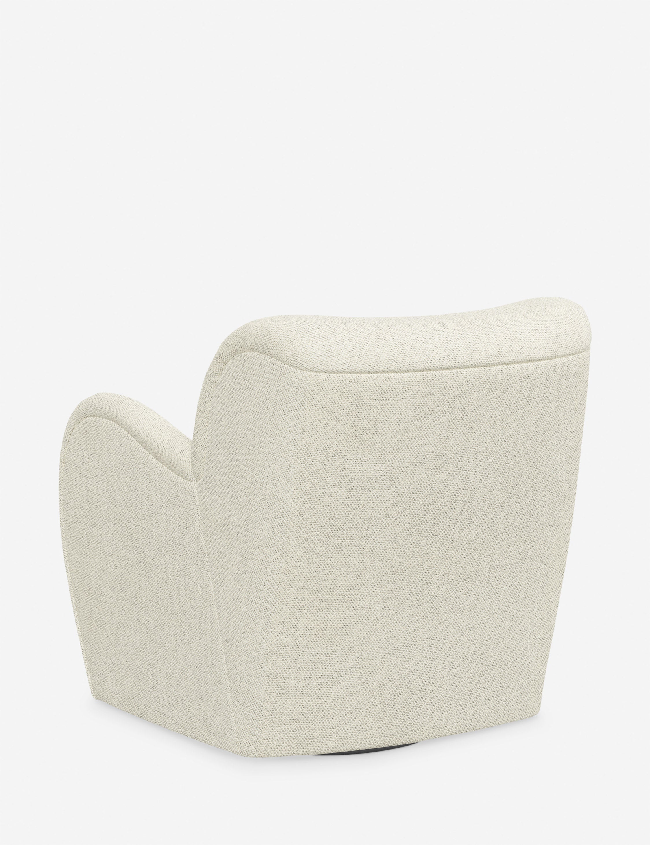 Bela Swivel Chair | Overstuffed Arms, Custom Upholstery