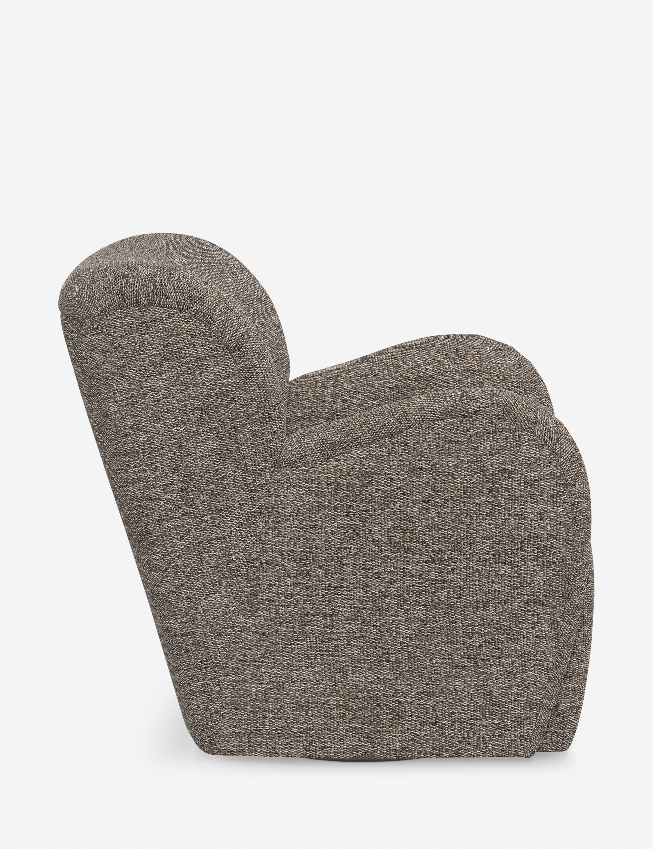 Bela Swivel Chair | Overstuffed Arms, Custom Upholstery