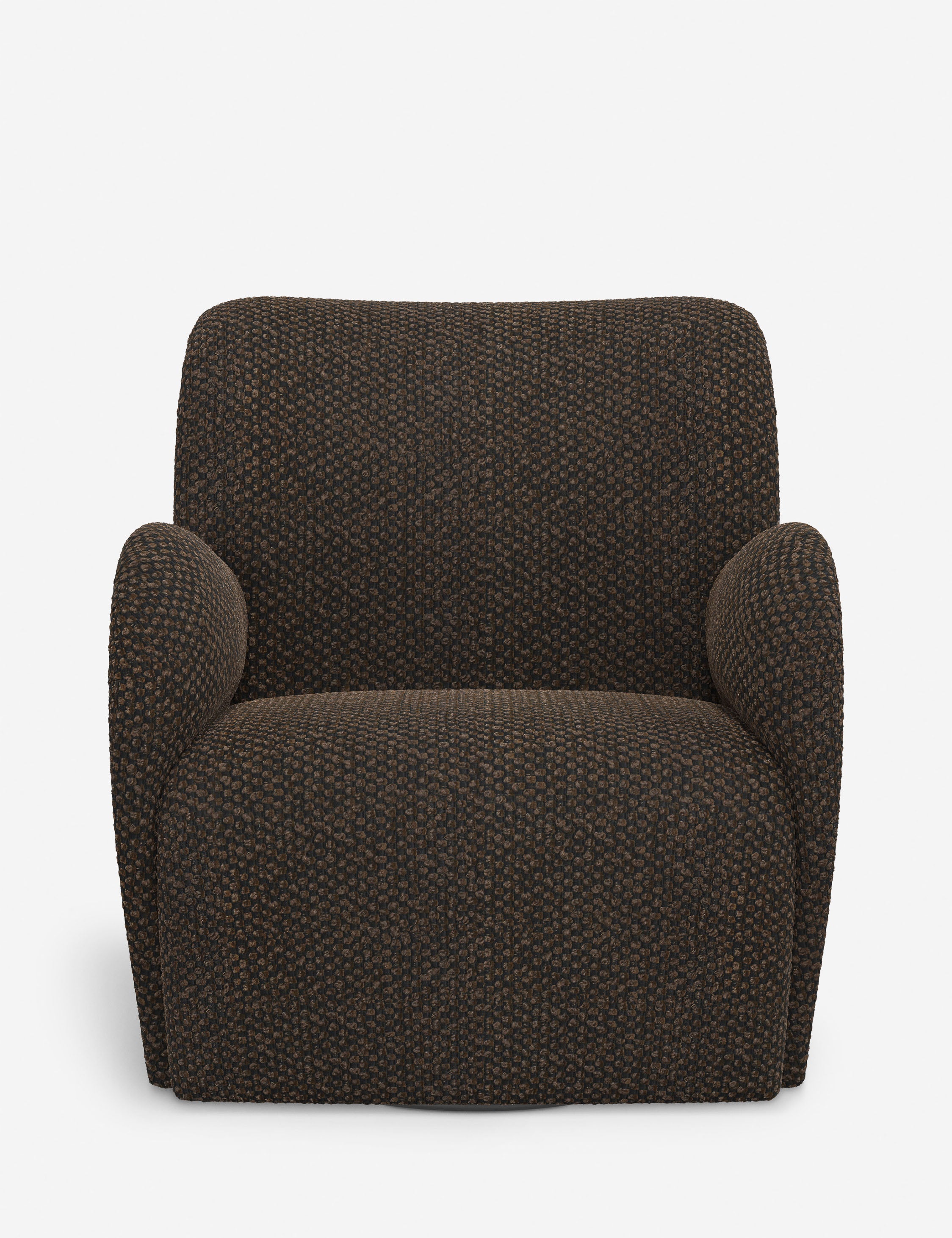 Bela Swivel Chair | Overstuffed Arms, Custom Upholstery