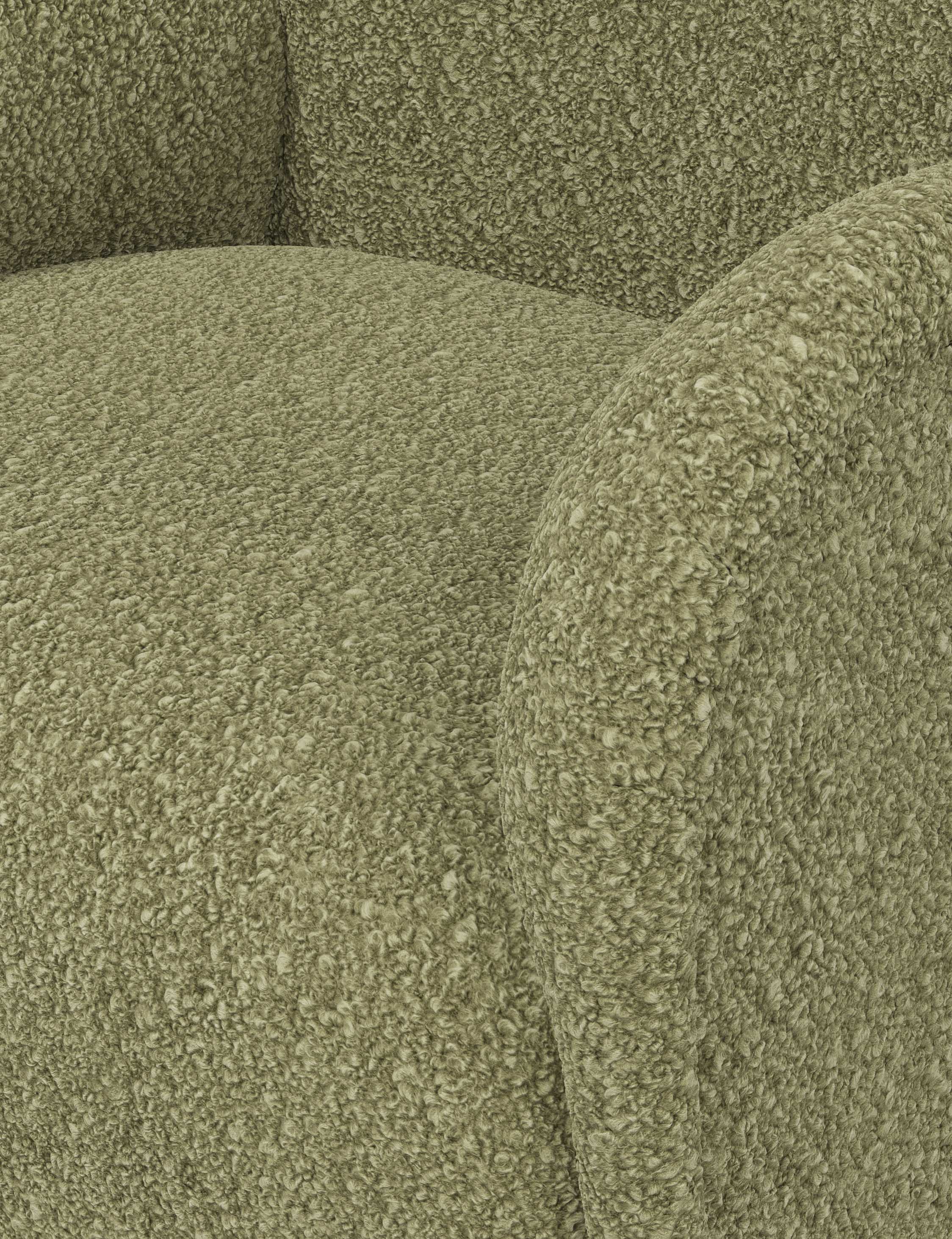 Bela Swivel Chair | Overstuffed Arms, Custom Upholstery