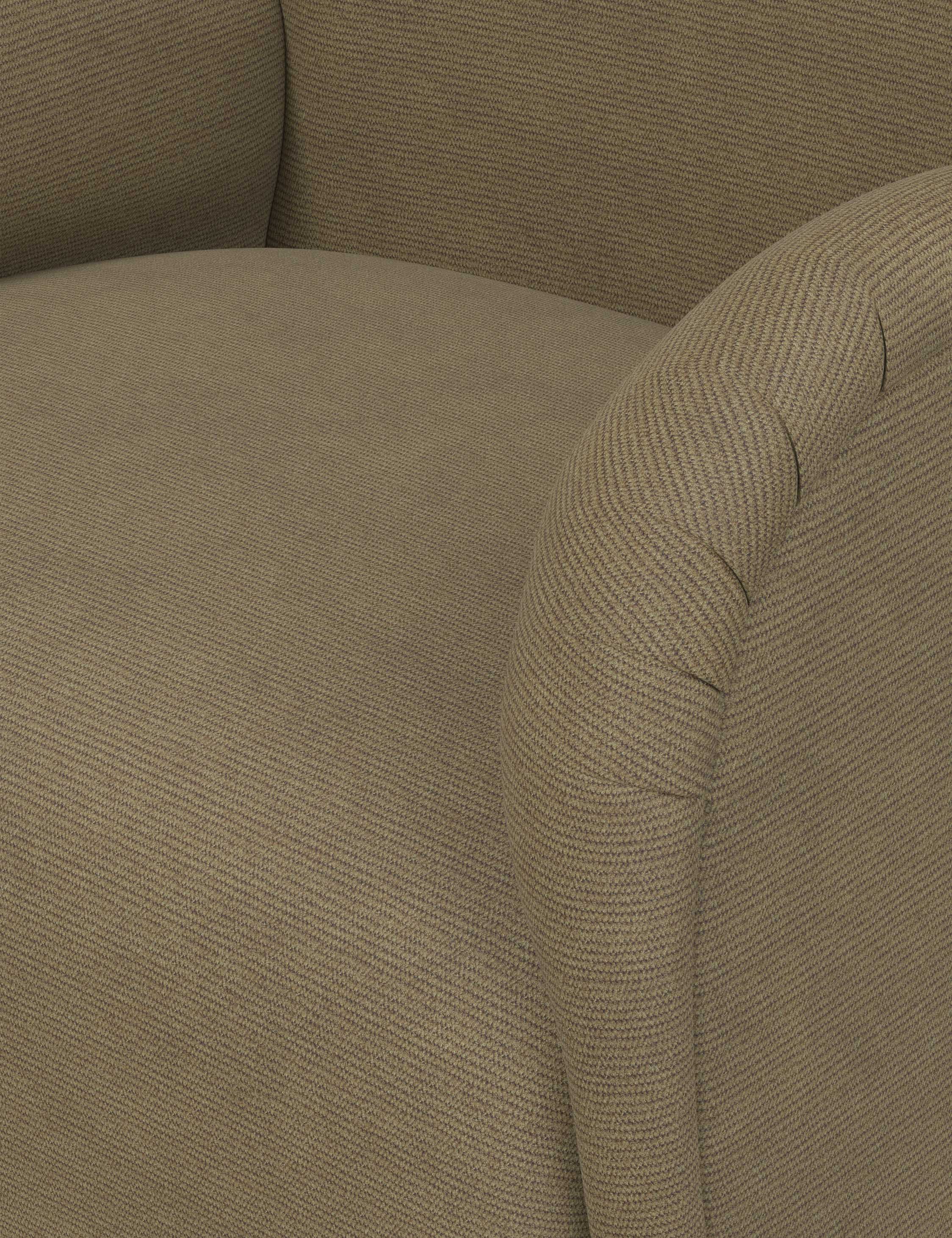 Bela Swivel Chair | Overstuffed Arms, Custom Upholstery