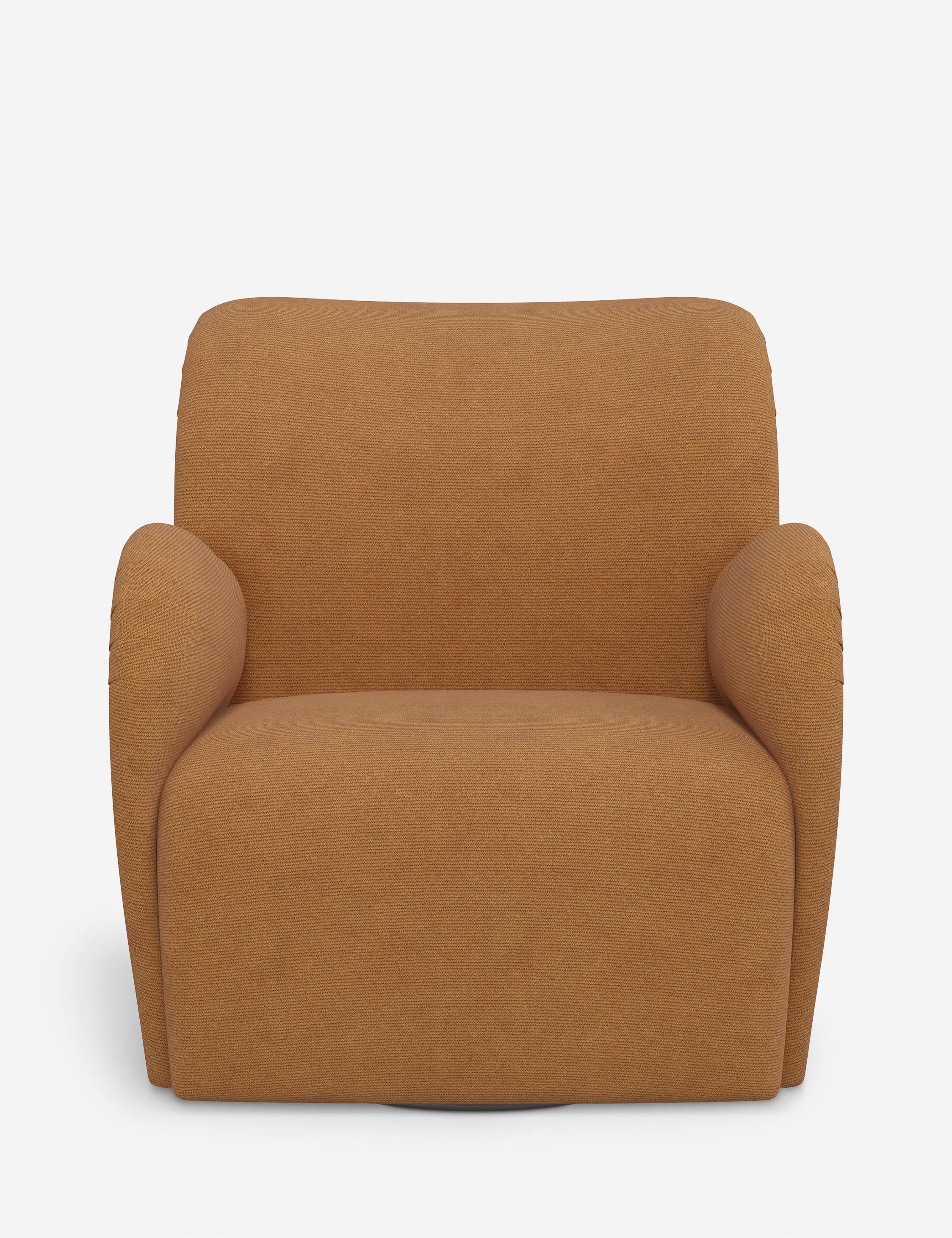 Bela Swivel Chair | Overstuffed Arms, Custom Upholstery
