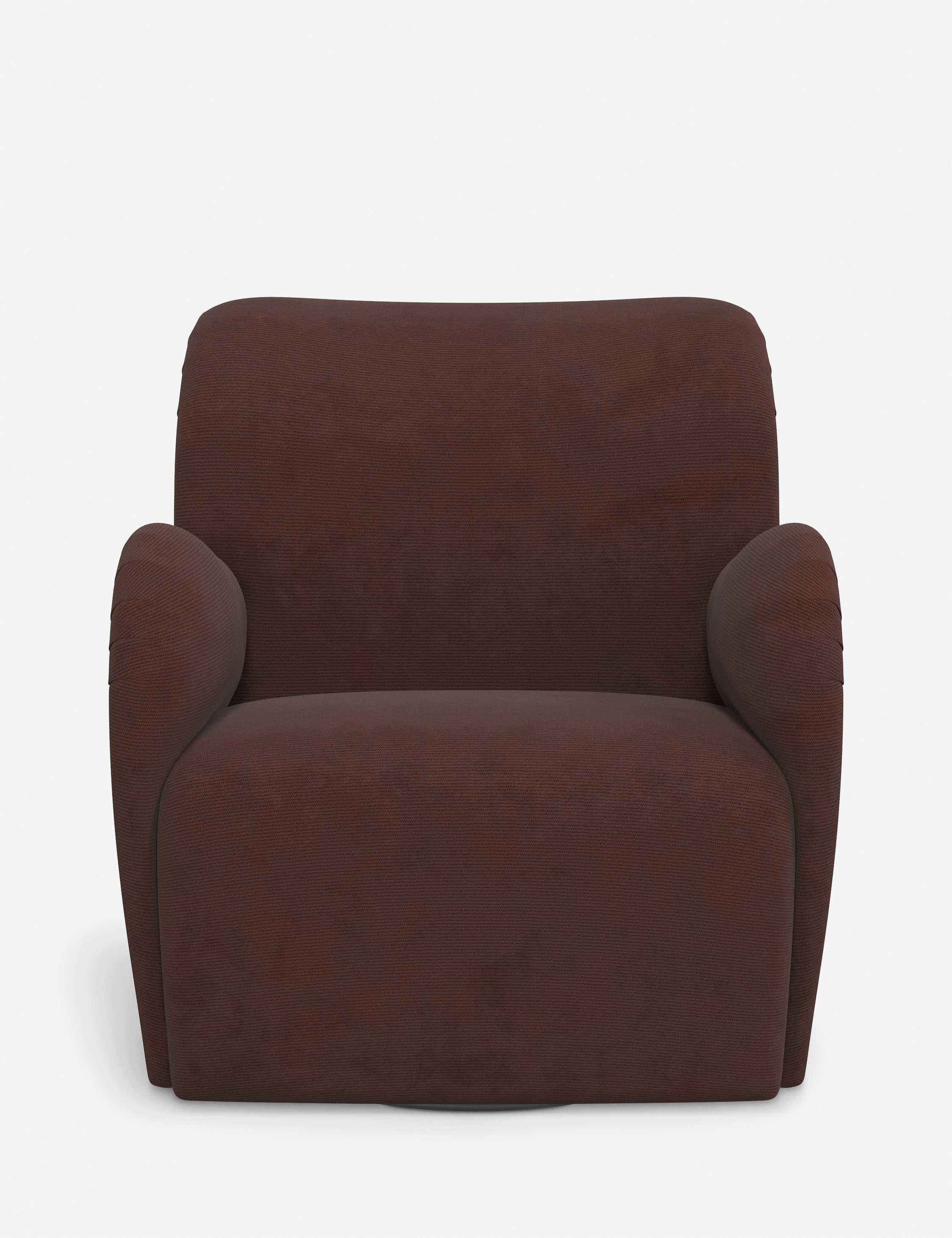 Bela Swivel Chair | Overstuffed Arms, Custom Upholstery