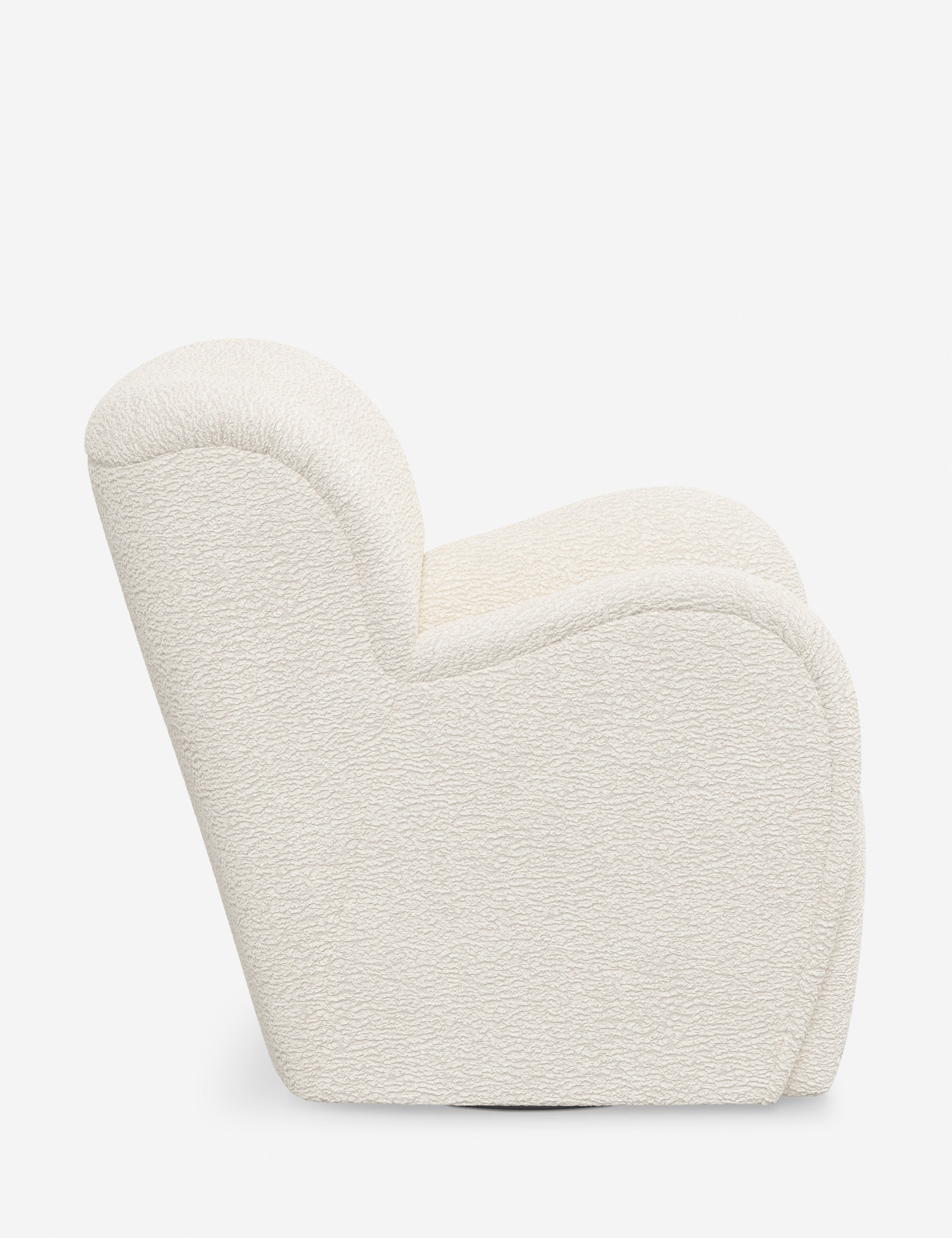 Bela Swivel Chair | Overstuffed Arms, Custom Upholstery