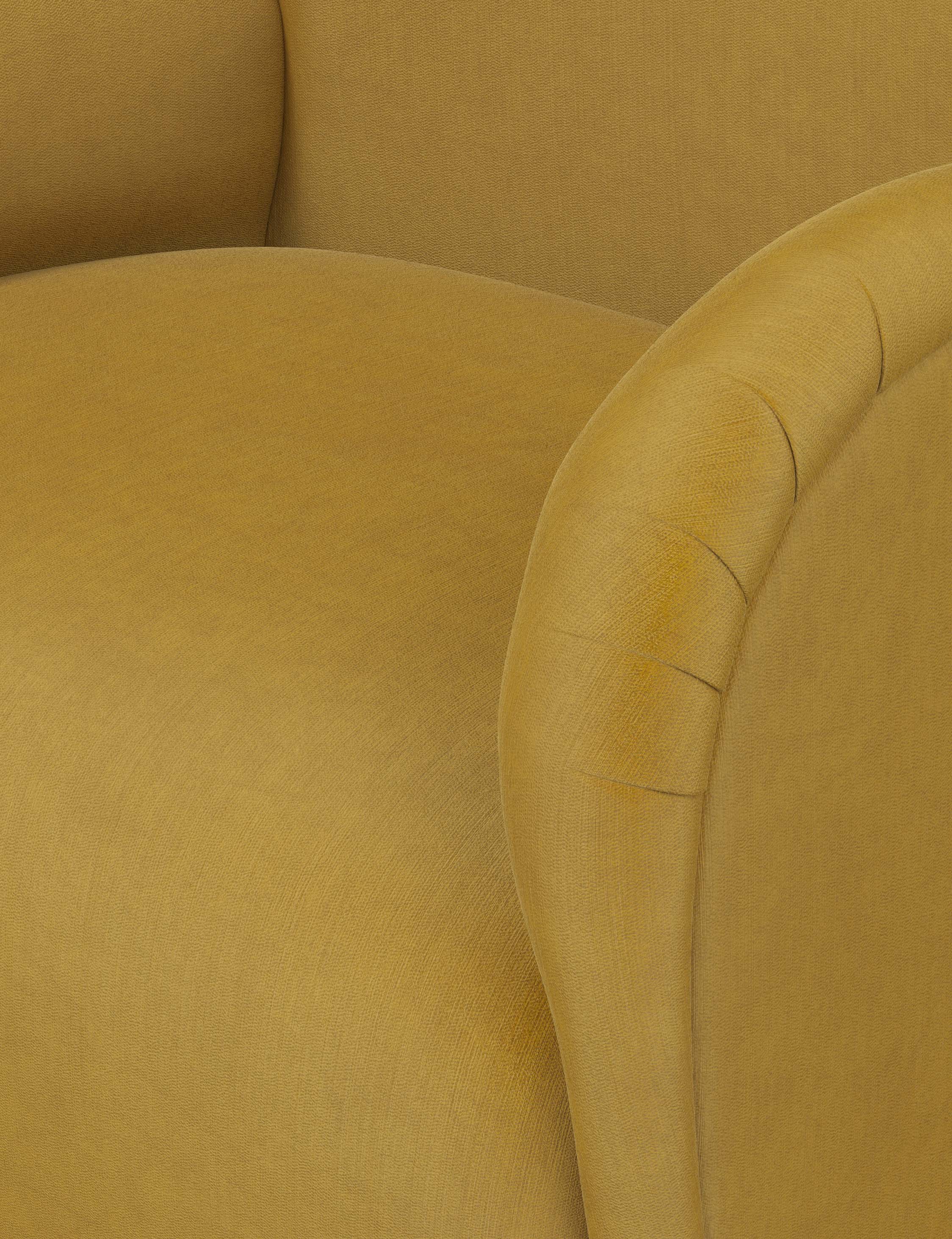 Bela Swivel Chair | Overstuffed Arms, Custom Upholstery
