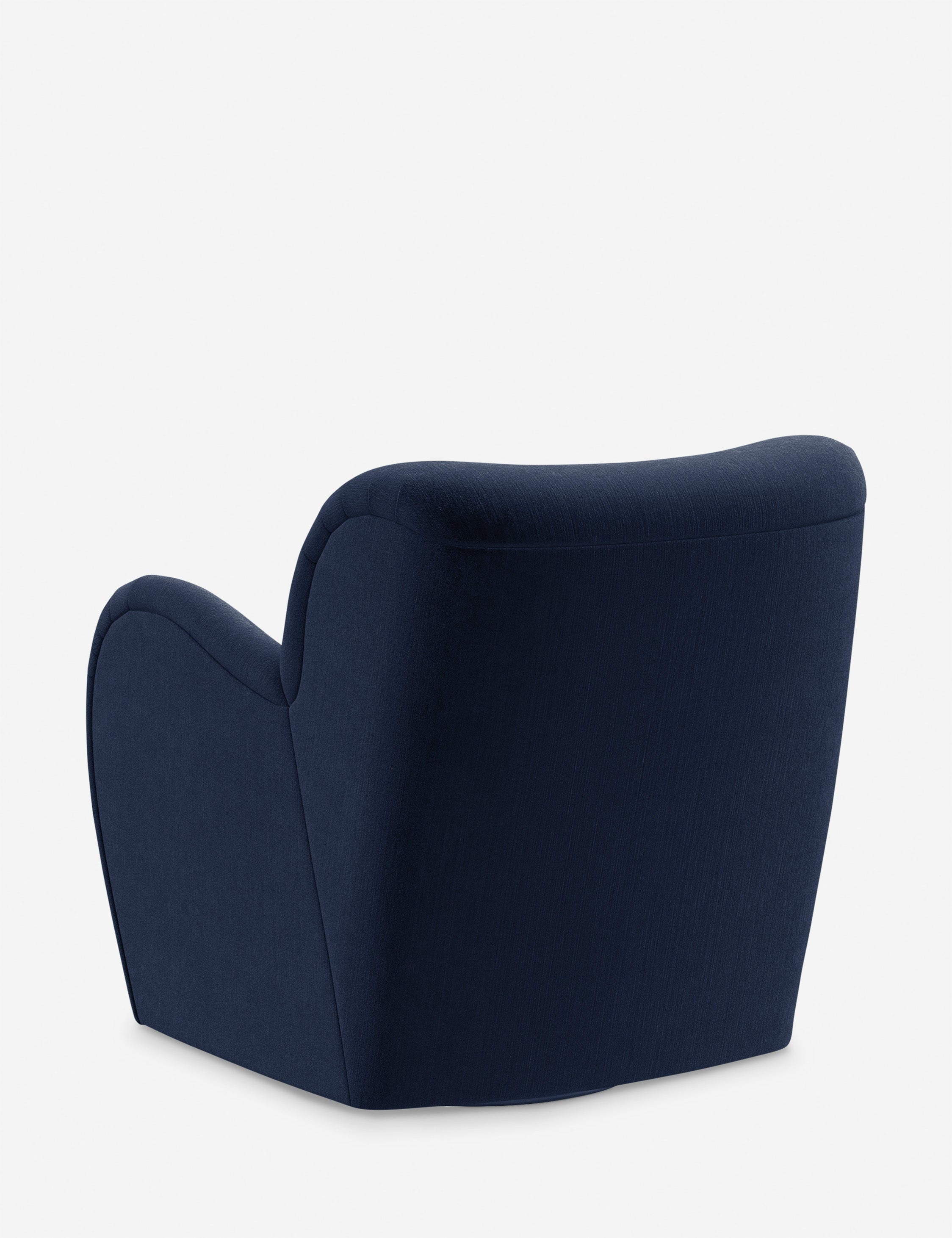 Bela Swivel Chair | Overstuffed Arms, Custom Upholstery