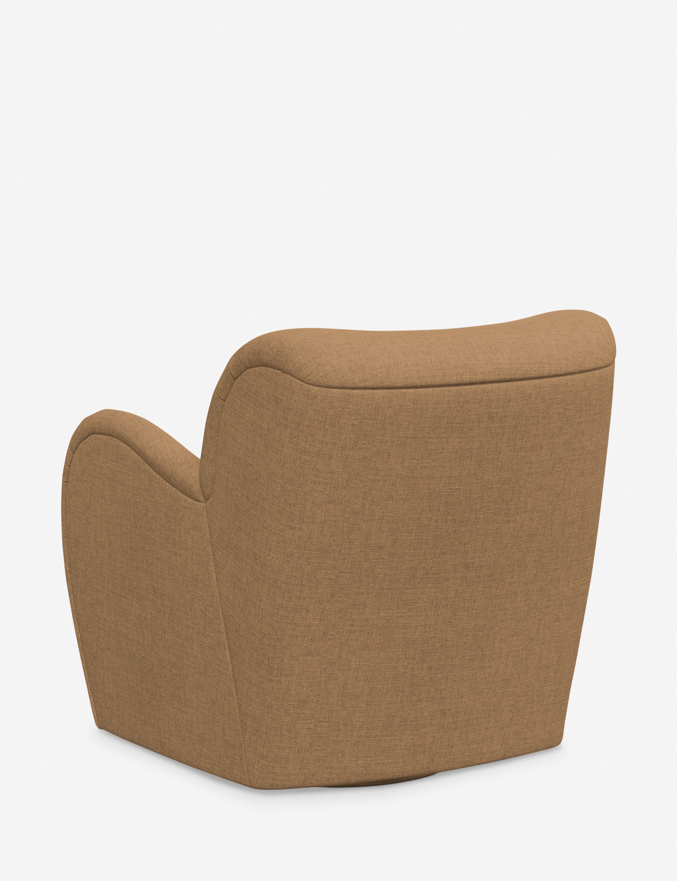 Bela Swivel Chair | Overstuffed Arms, Custom Upholstery
