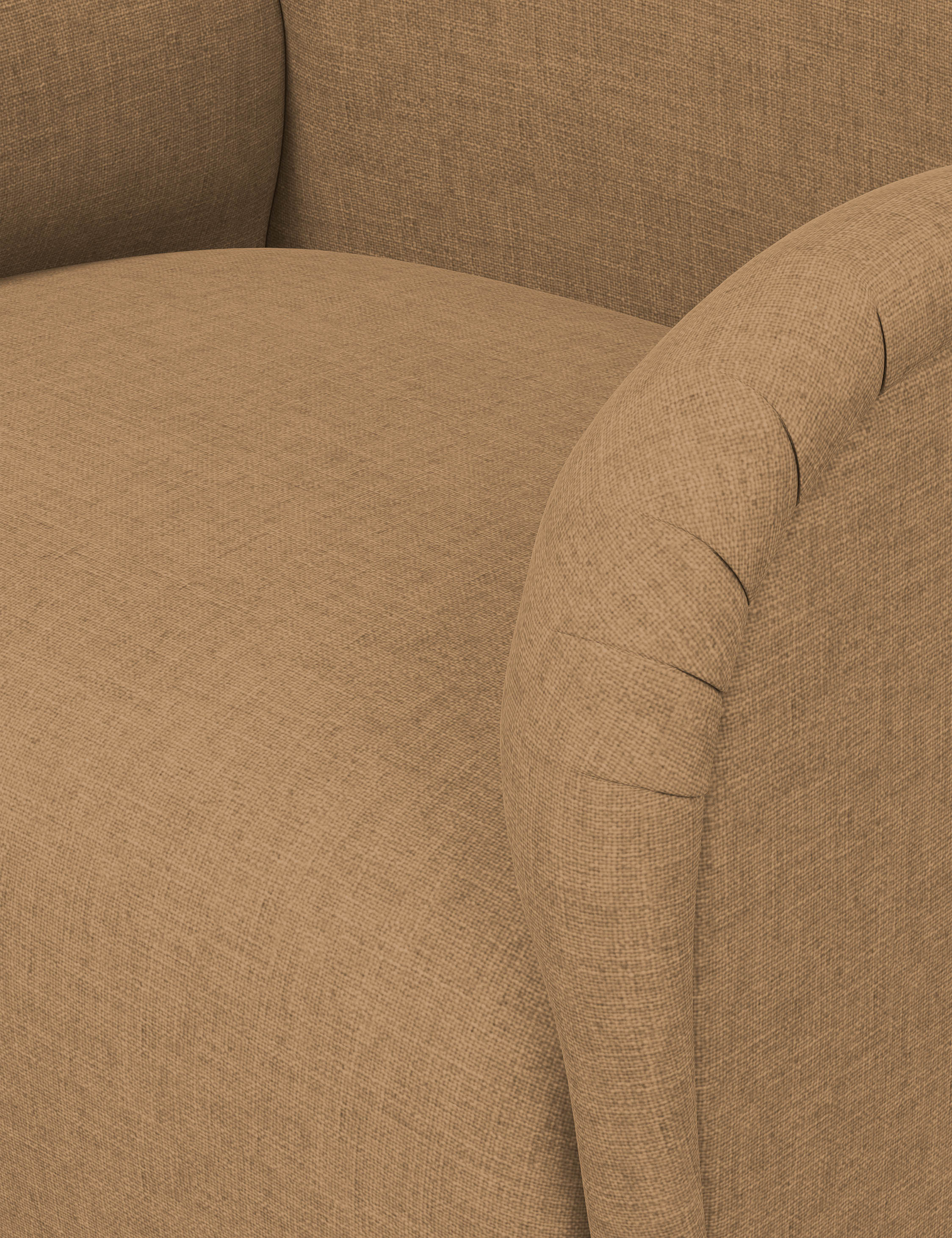 Bela Swivel Chair | Overstuffed Arms, Custom Upholstery