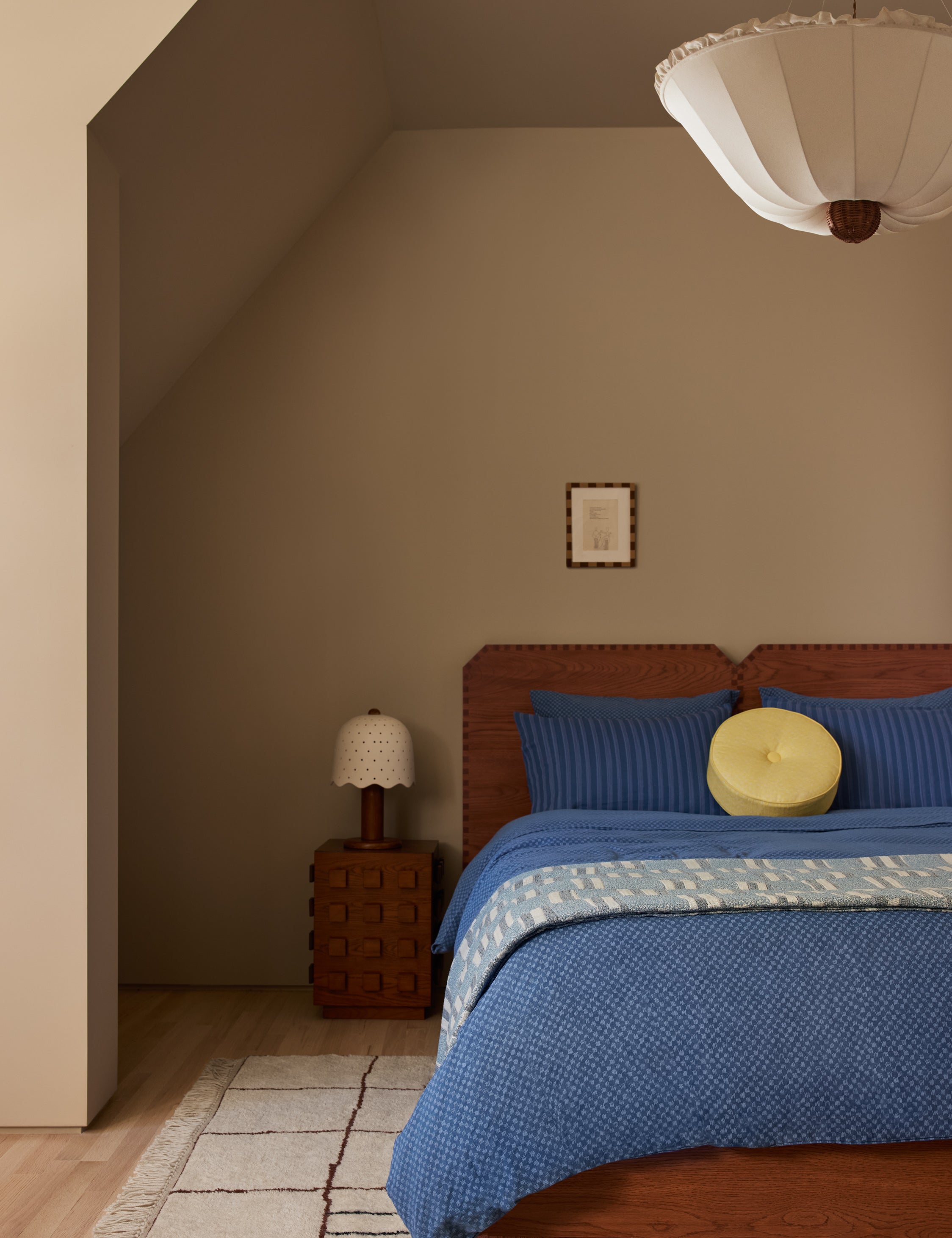Haven Pendant Light | Wicker Shade, Elegant Silhouette