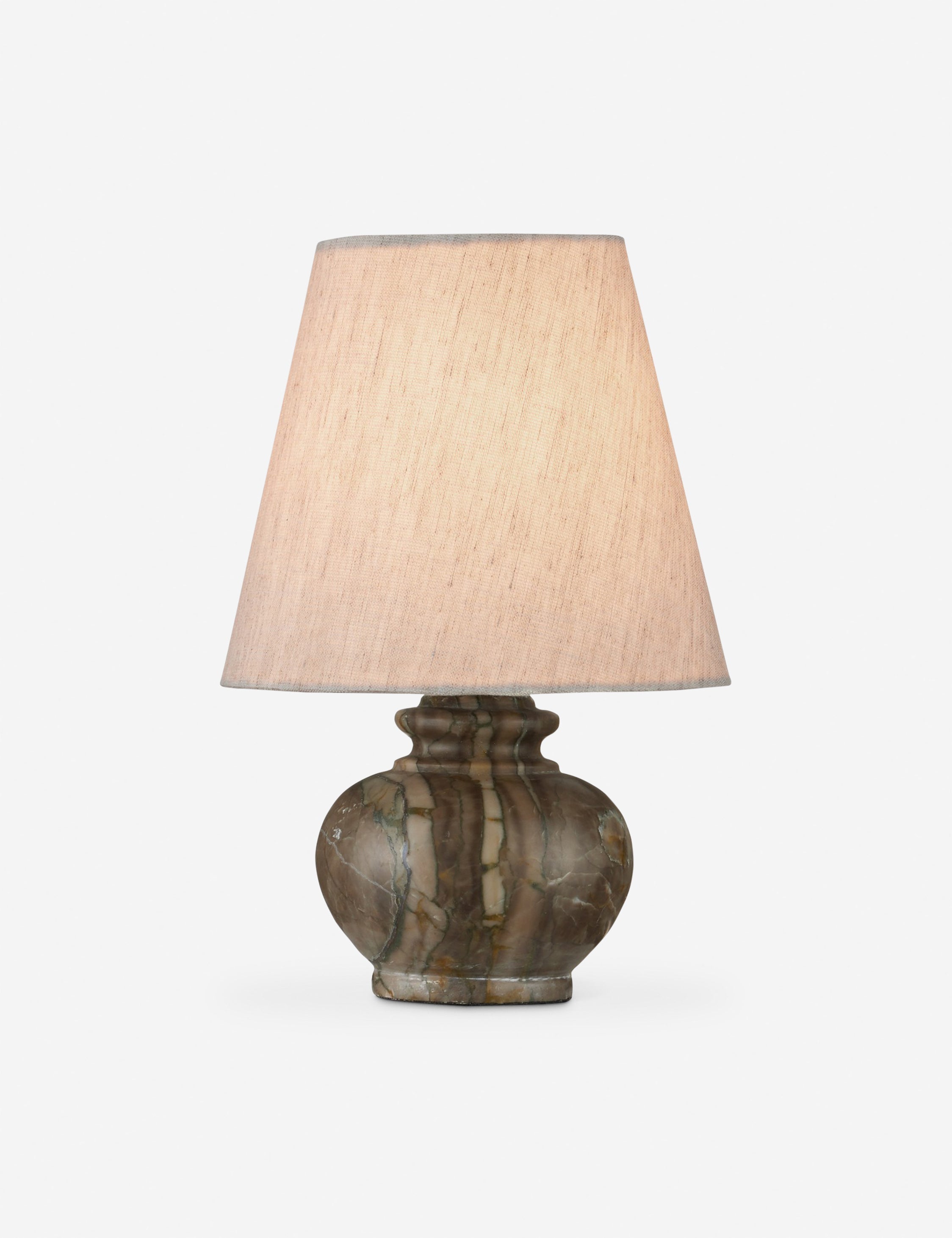 Bela Mini Table Lamp | Luxe Stone Base, Elegant Design