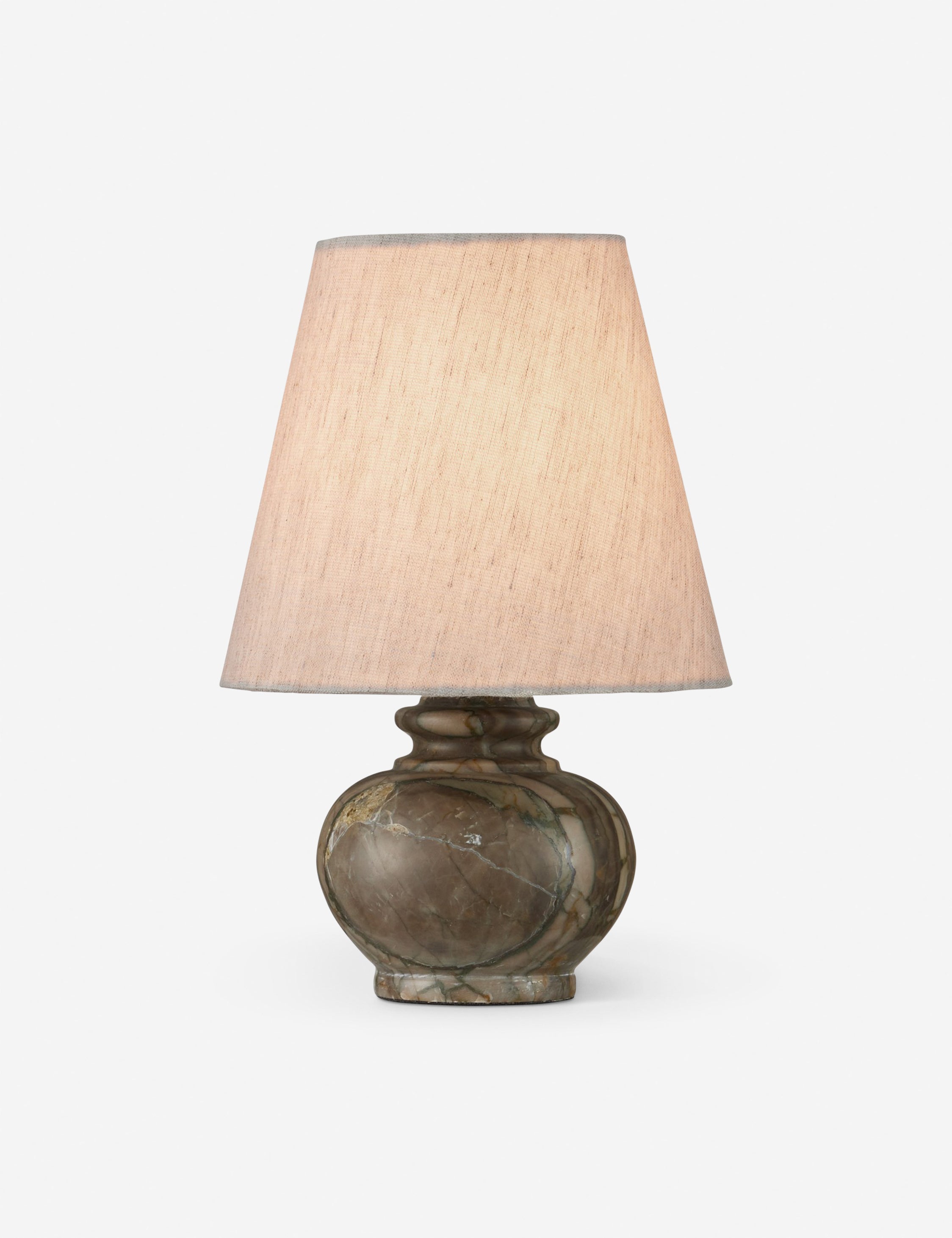 Bela Mini Table Lamp | Luxe Stone Base, Elegant Design