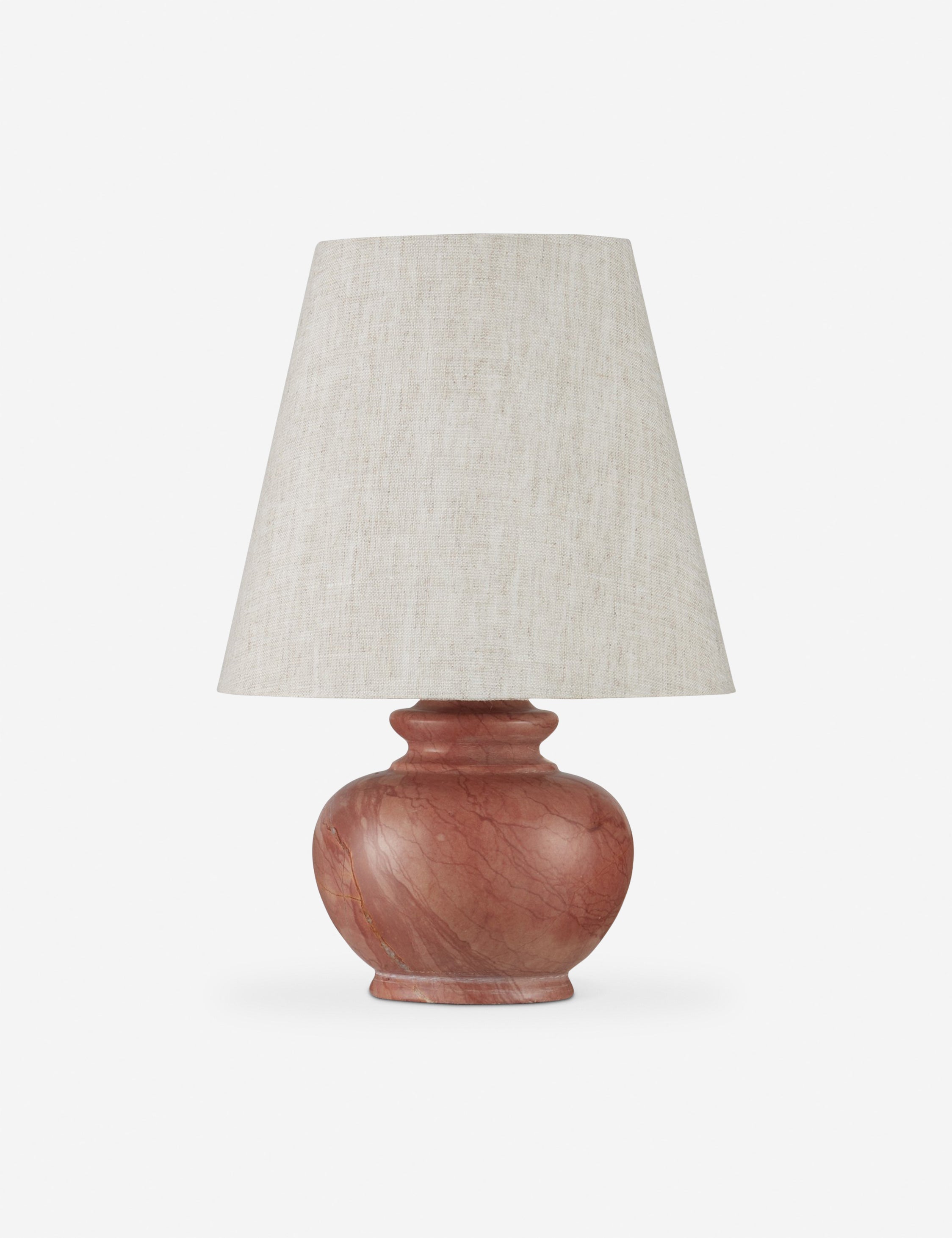 Bela Mini Table Lamp | Luxe Stone Base, Elegant Design