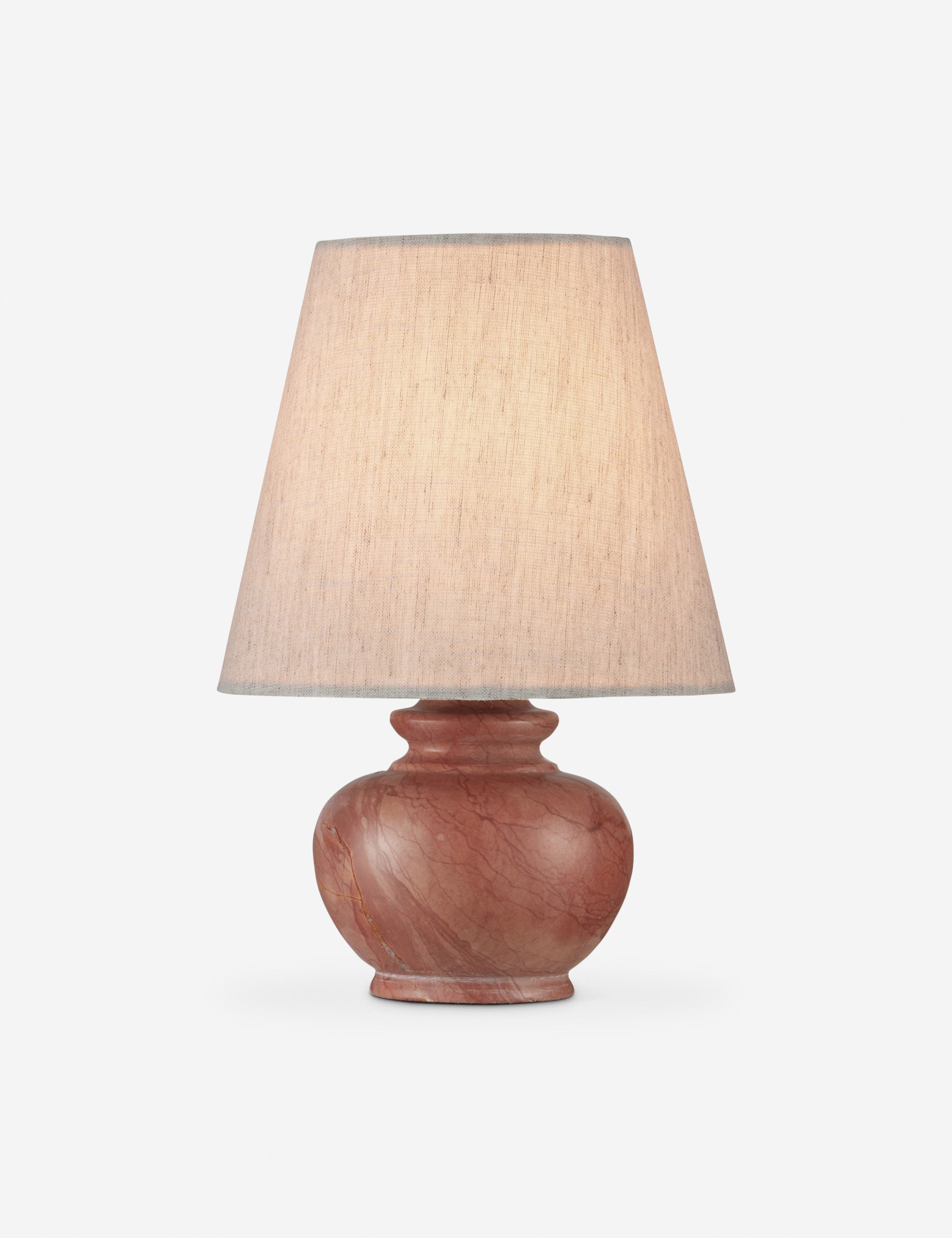 Bela Mini Table Lamp | Luxe Stone Base, Elegant Design