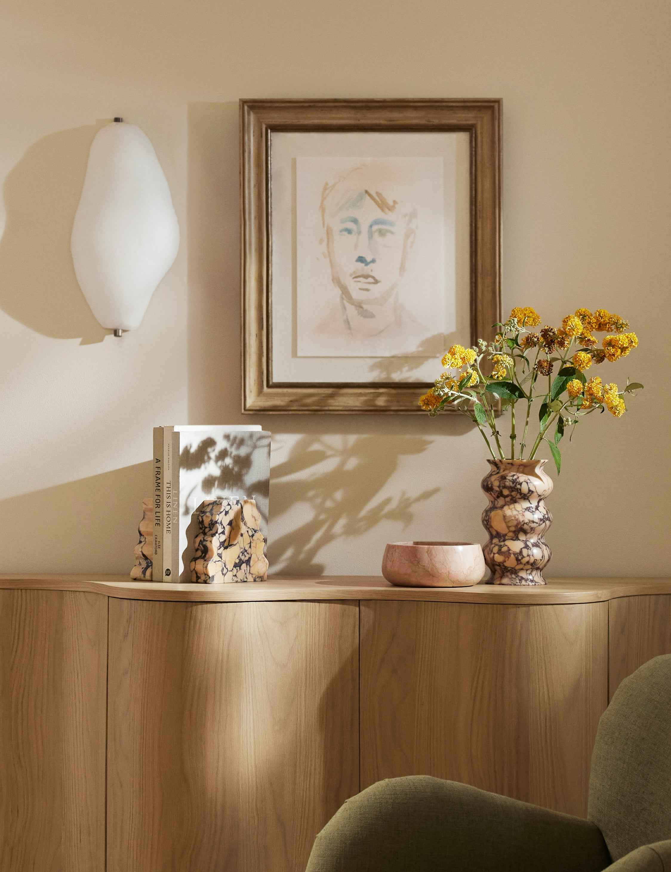 Puff Glow Sconce | Organic Glass Design, Warm Ambient Light