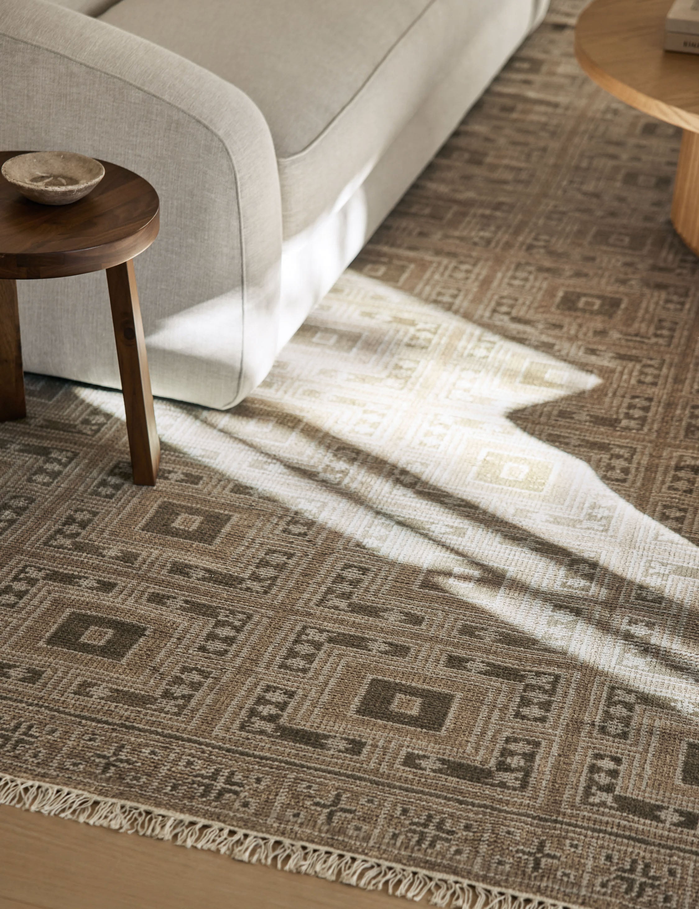 Dahlia Wool Rug | Hand-Knotted, Geometric Design