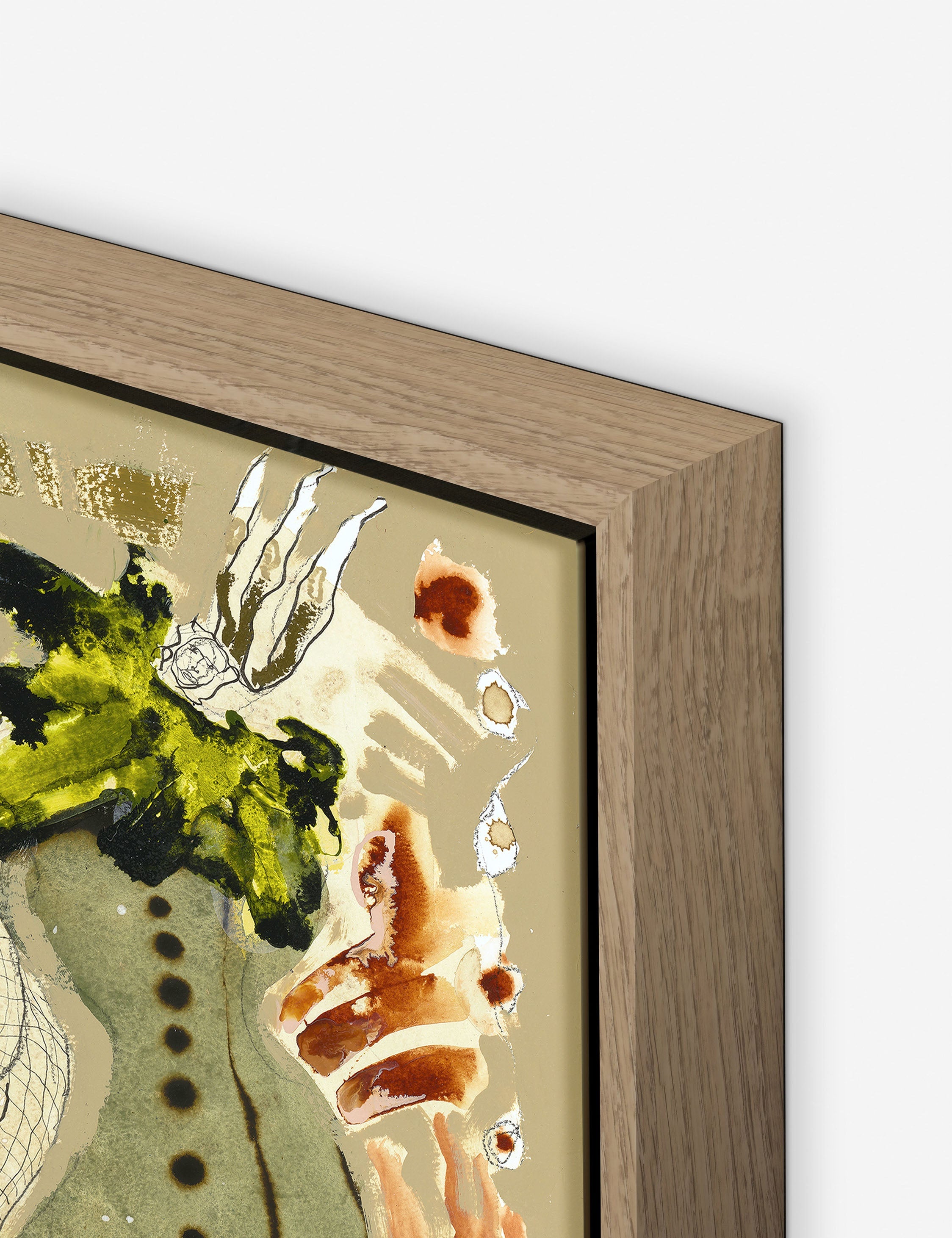 Bela Wall Art | Vibrant Earthy Hues, Fluid Lines
