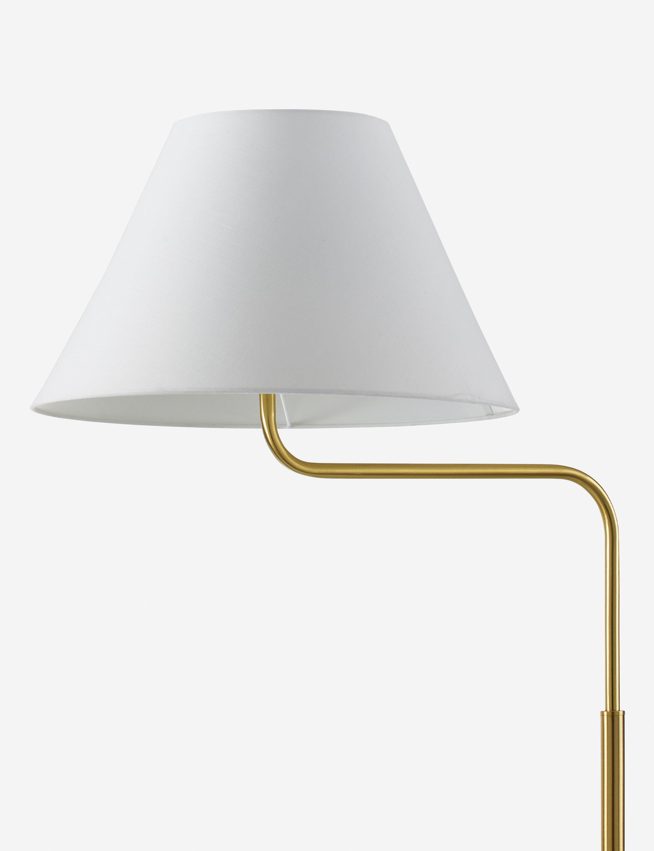 Elysian Floor Lamp | Brass Finish, Minimalist Design