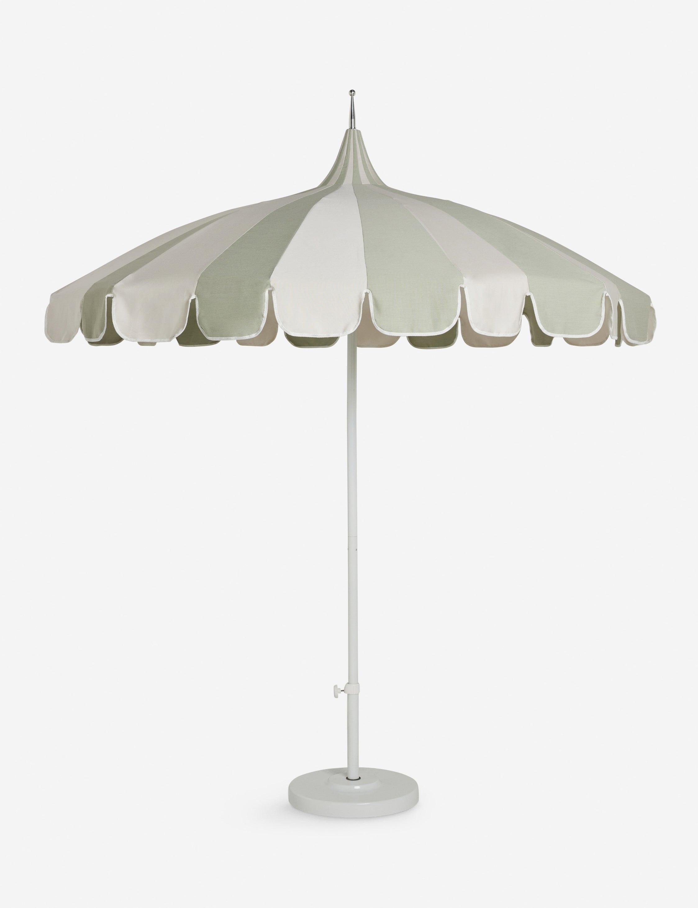 Aamu Pagoda Umbrella | Sunbrella Canopy, Coastal Design