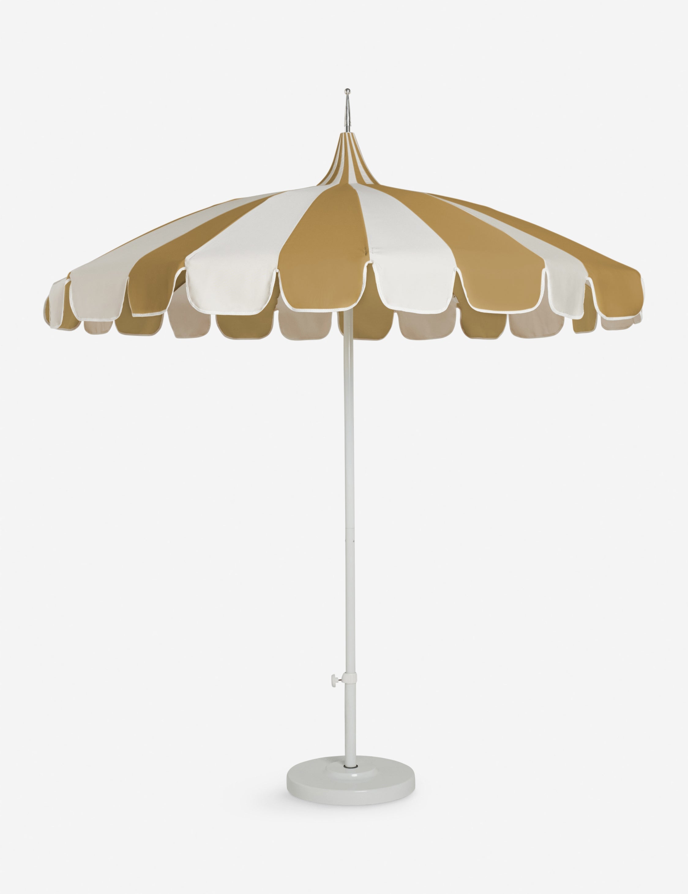Aamu Pagoda Umbrella | Sunbrella Canopy, Coastal Design